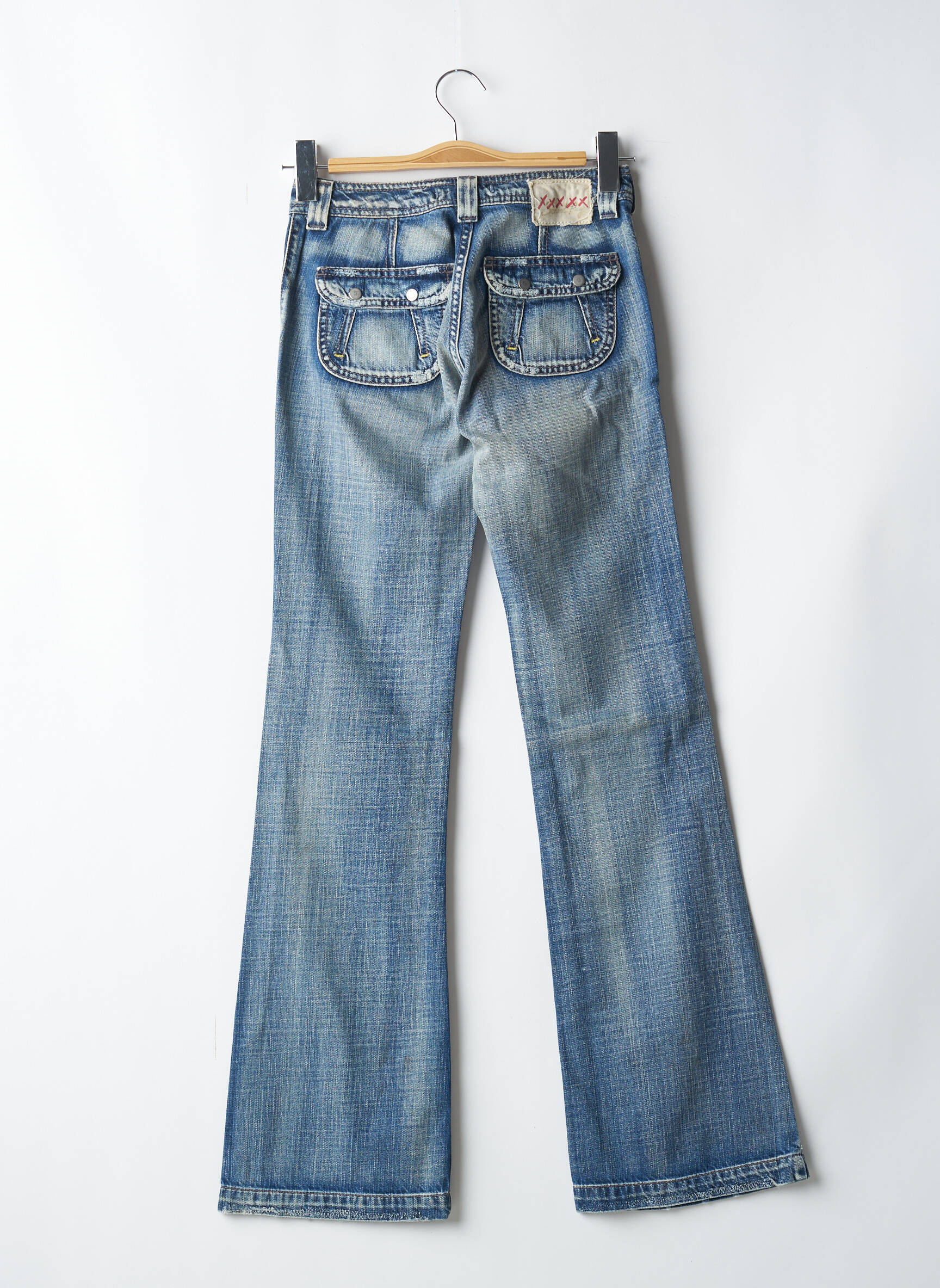 Bootcut džinsai kišenės mėlyna SCHOOL RAG moteris