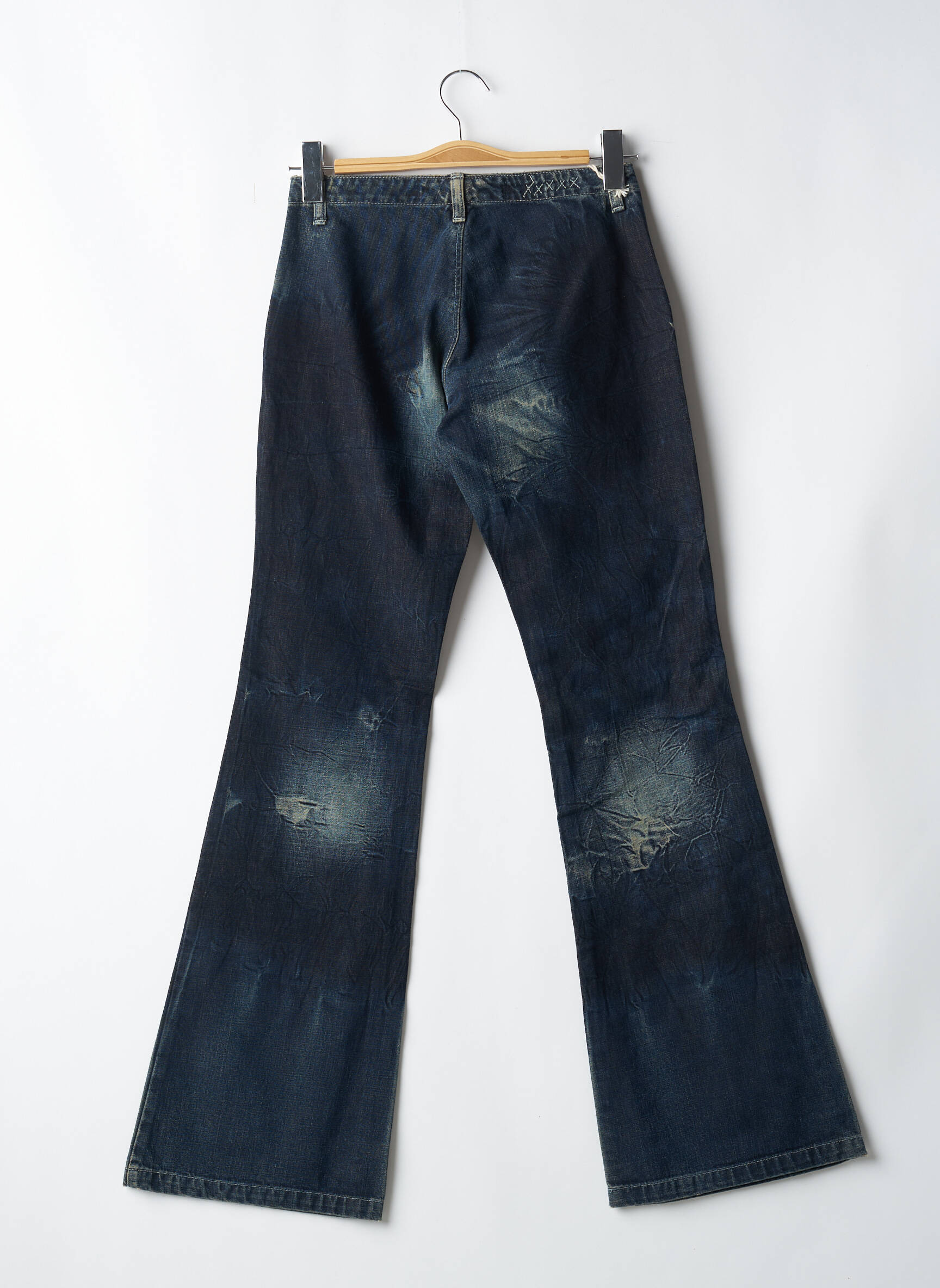 Bootcut džinsai kišenės mėlyna SCHOOL RAG moteris