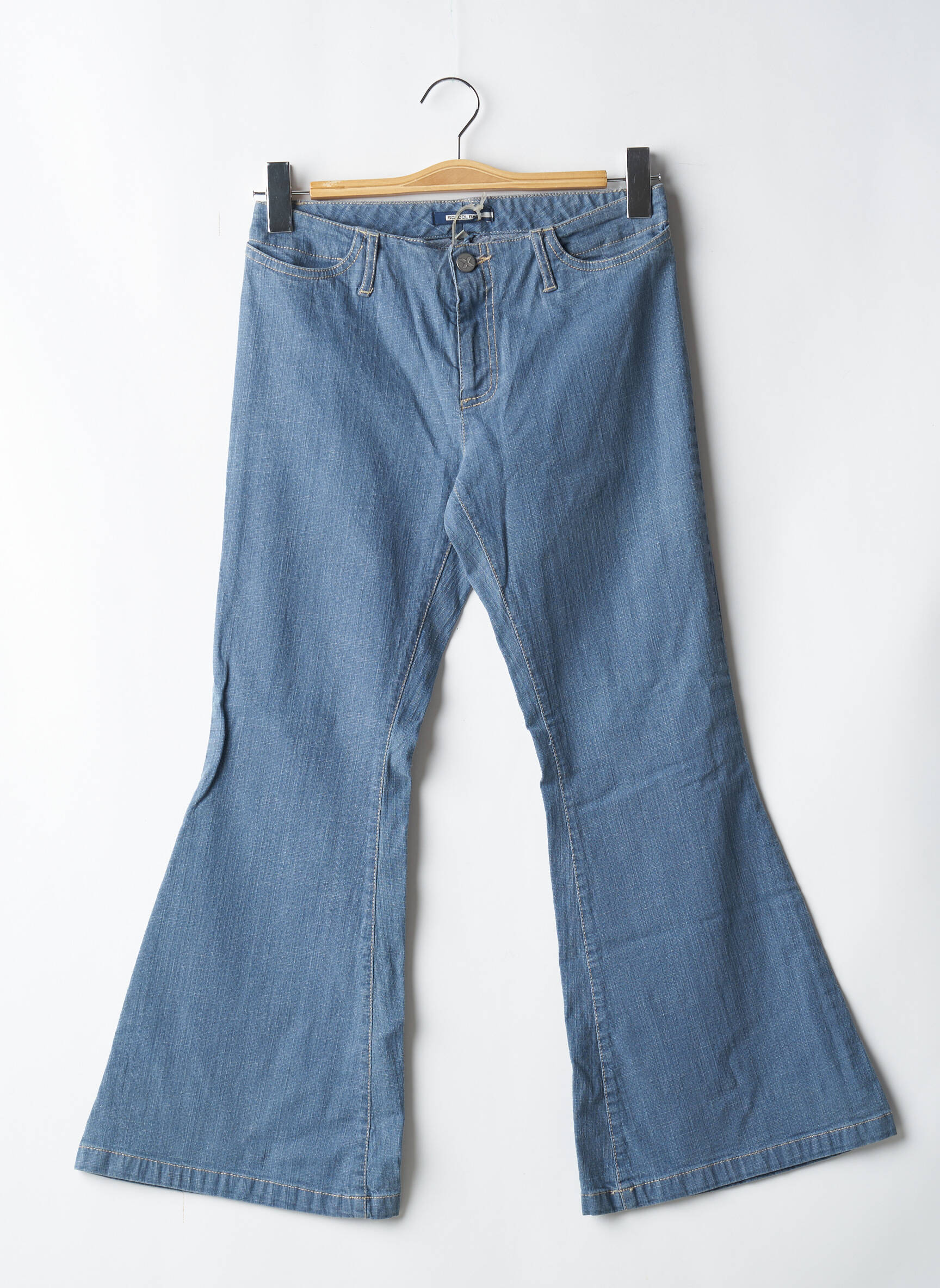 Bootcut džinsai kišenės mėlyna SCHOOL RAG moteris