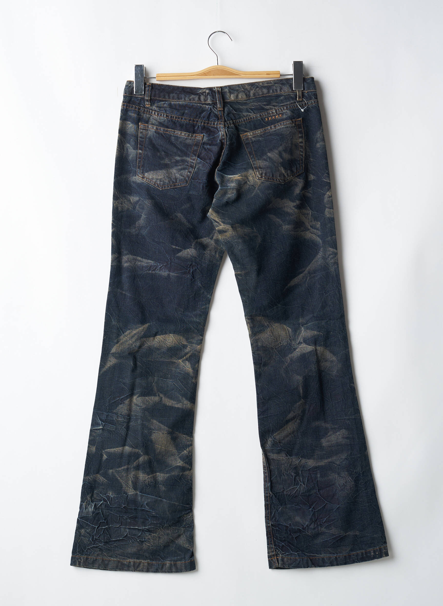 Bootcut džinsai kišenės mėlyna SCHOOL RAG moteris