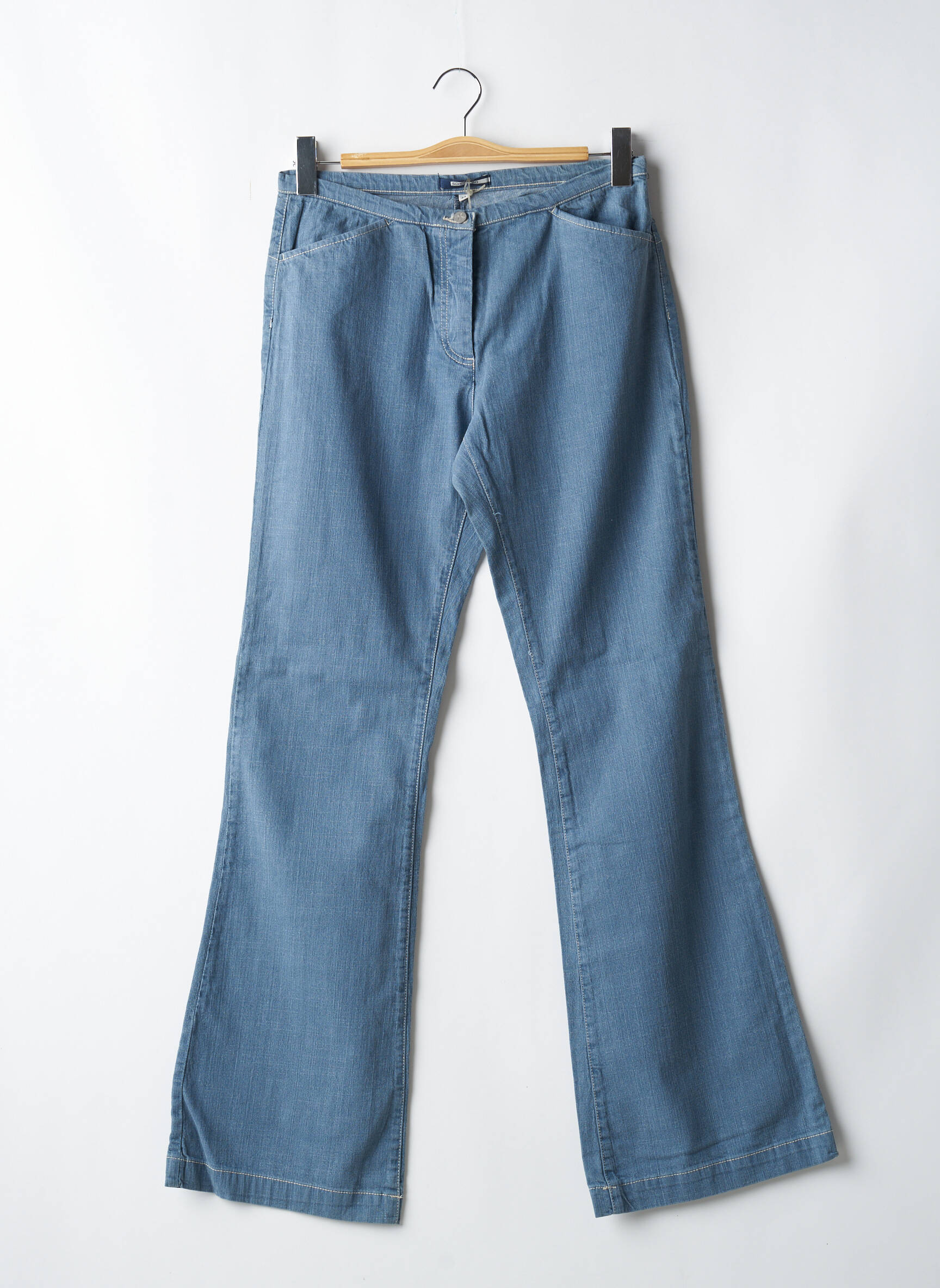 Bootcut džinsai kišenės mėlyna SCHOOL RAG moteris