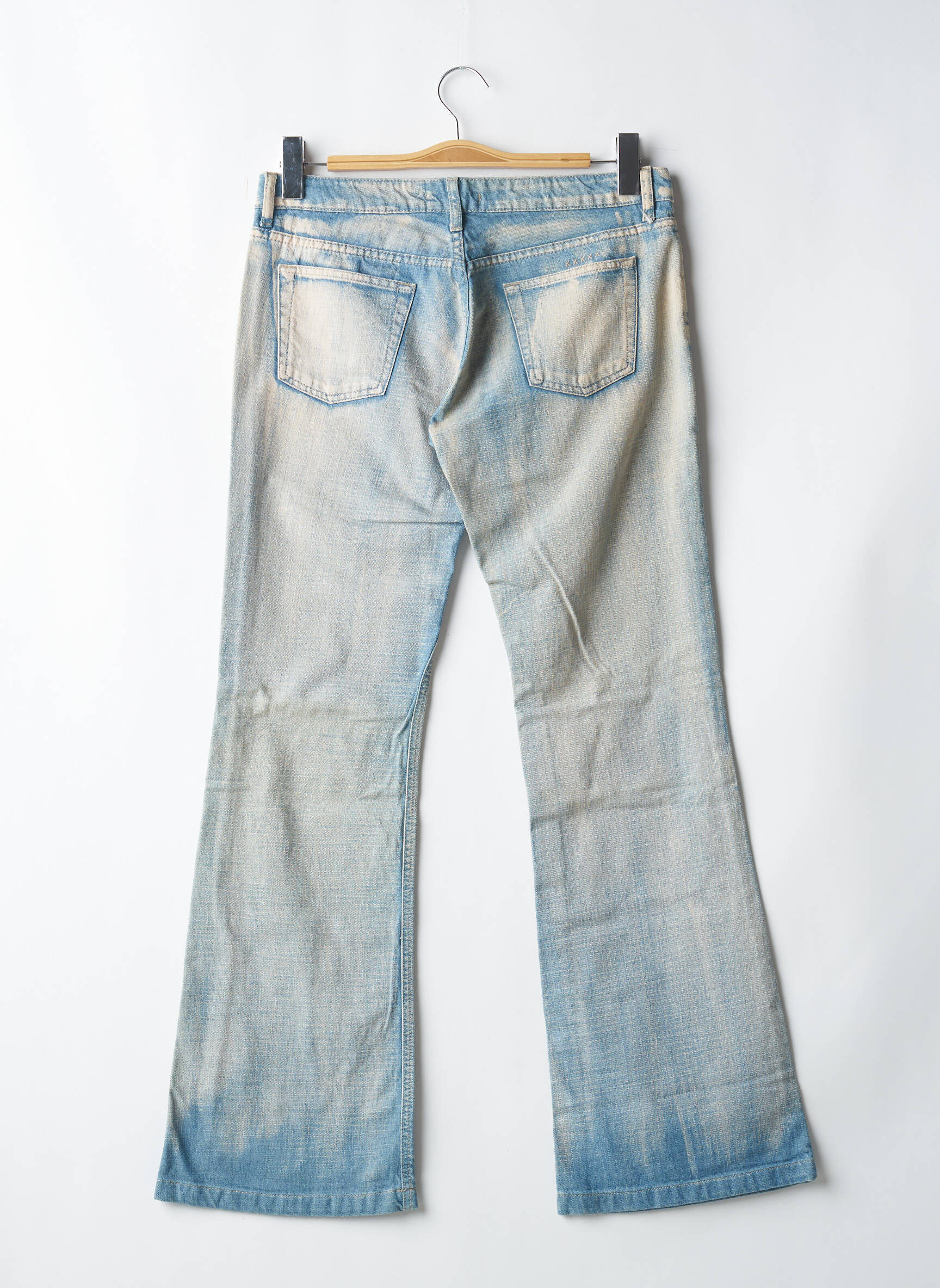 Bootcut džinsai kišenės mėlyna SCHOOL RAG moteris