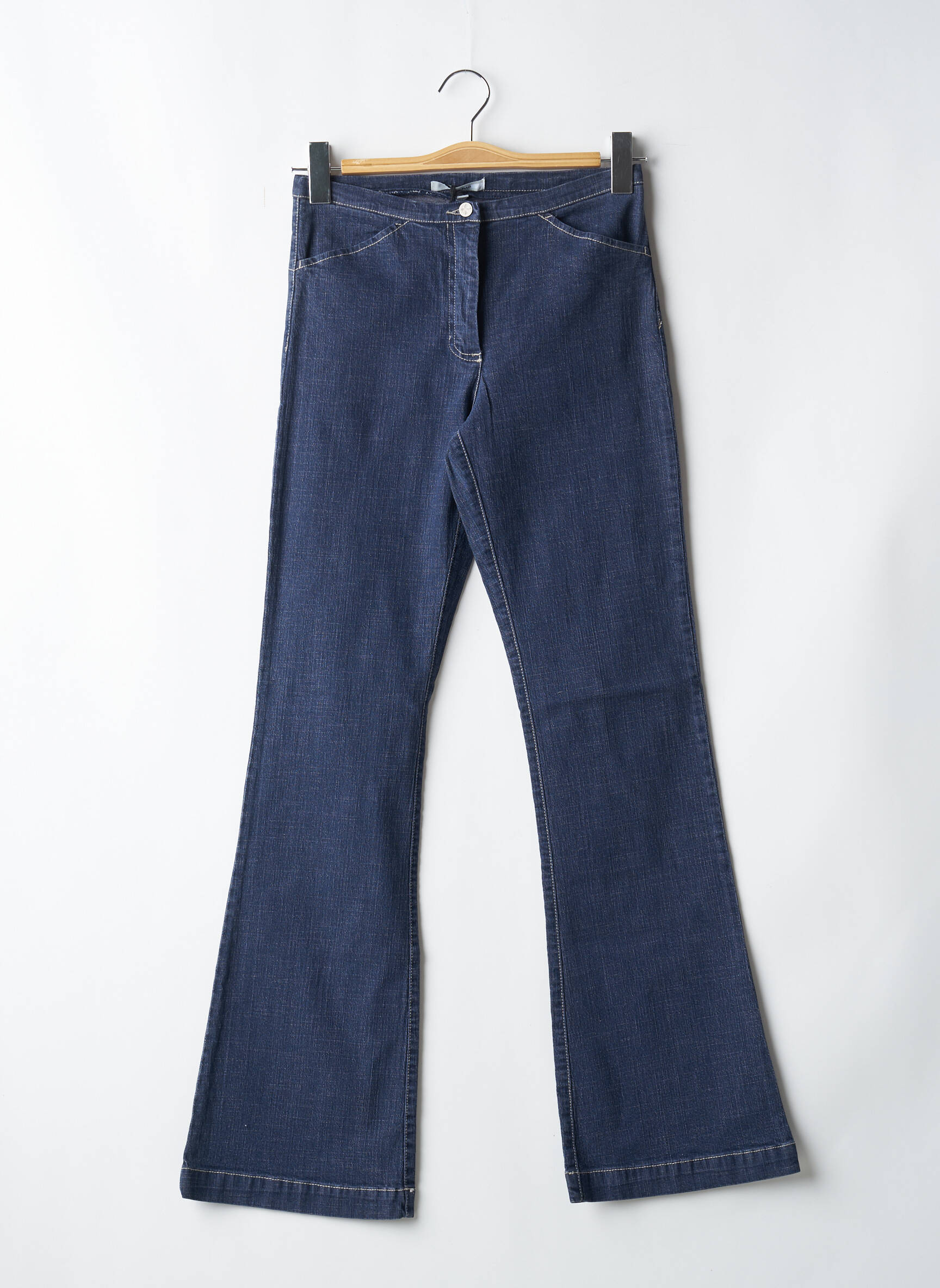 Bootcut džinsai kišenės mėlyna SCHOOL RAG moteris