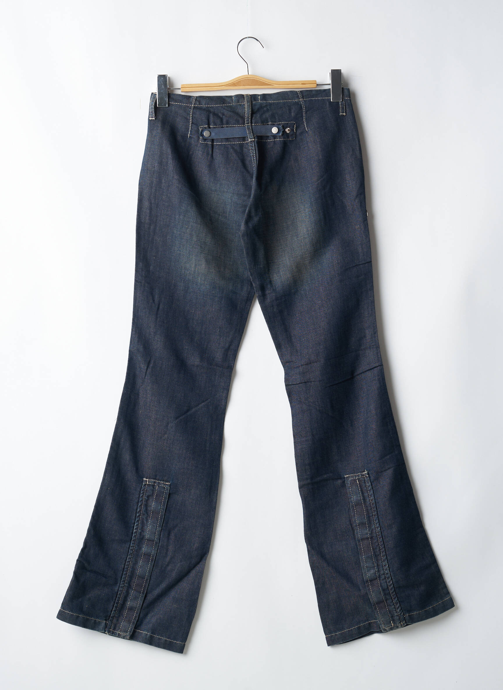 Bootcut džinsai kišenės mėlyna TEDDY SMITH moteris