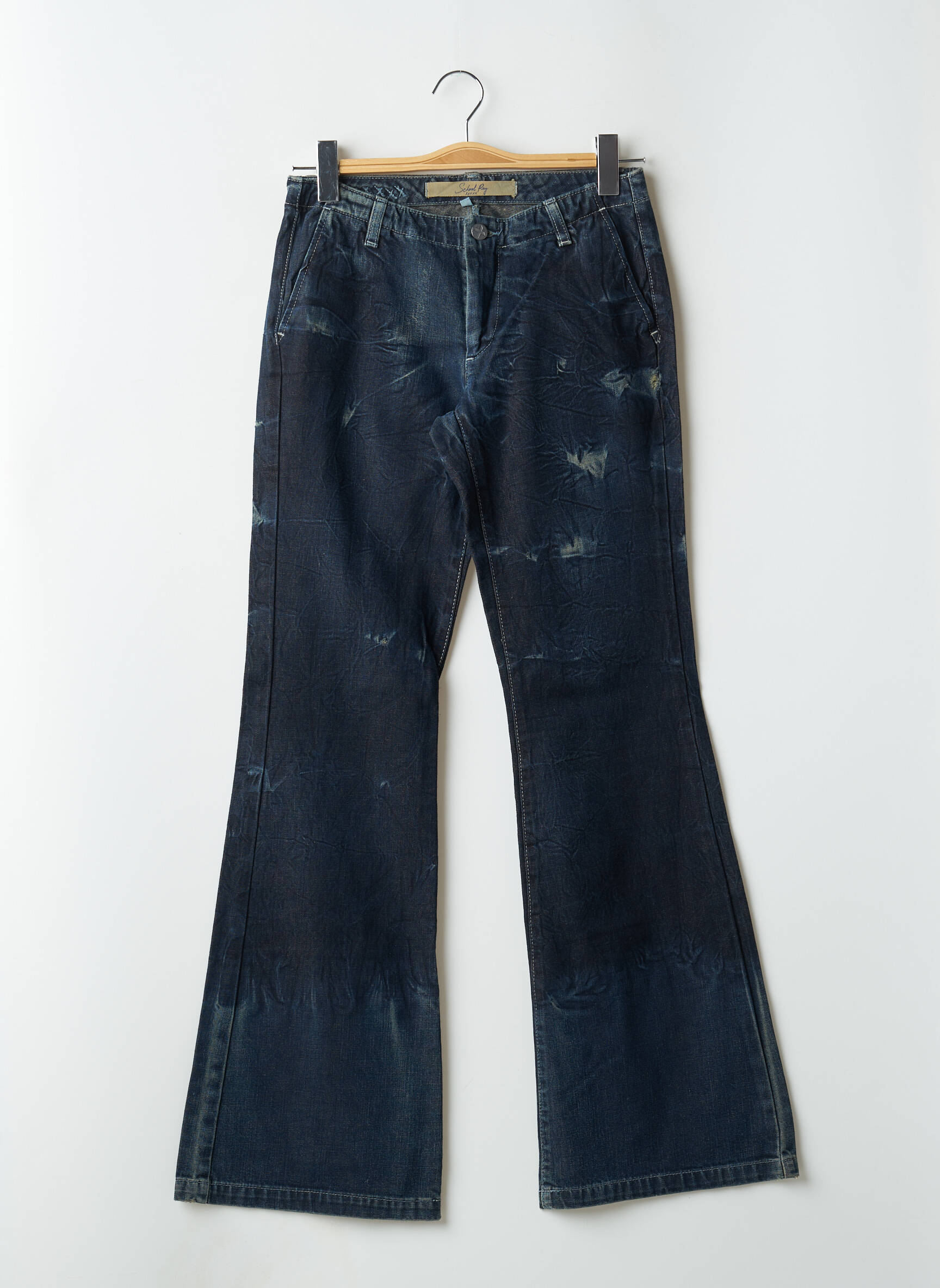 Bootcut džinsai kišenės maža dydžio mėlyna SCHOOL RAG moteris
