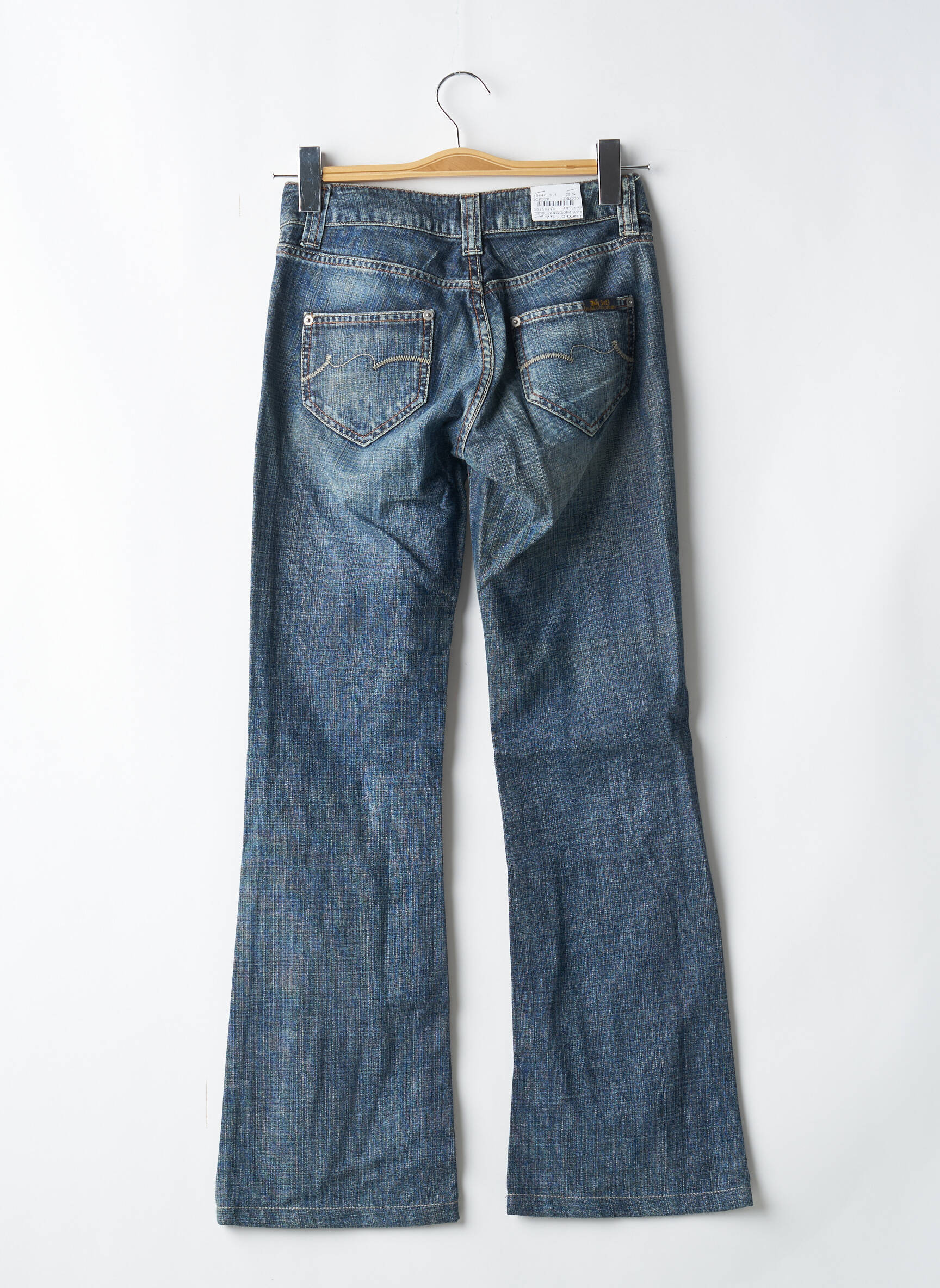 Bootcut džinsai normala dydis normala dydis mėlyna TEDDY SMITH moteris