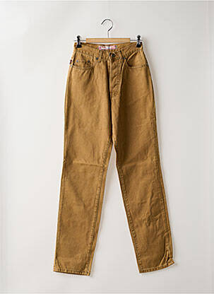 Mama džinsai kišenės aukšta talija rudas LIBERTO moteris