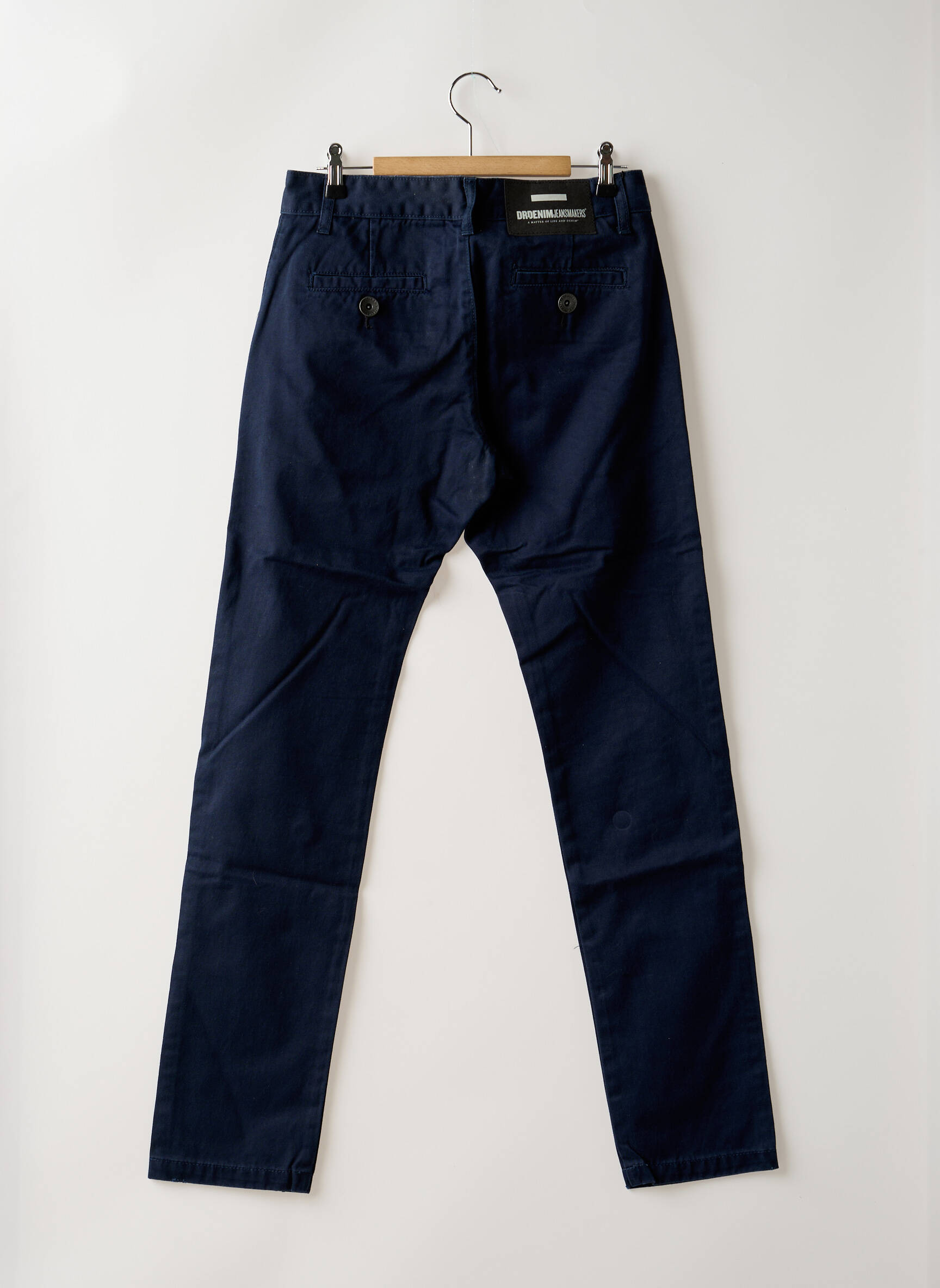 Chino kelnė kišenės normala dydis mėlyna DR DENIM vyras