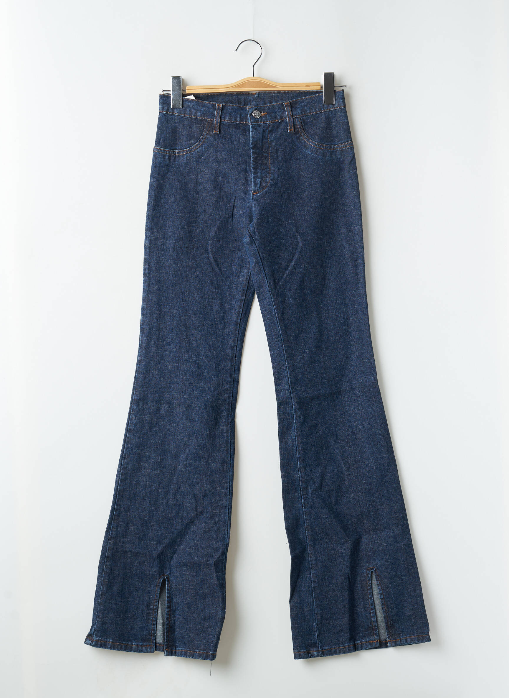 Bootcut džinsai aukšta talija aukšta talija mėlyna CIMARRON moteris