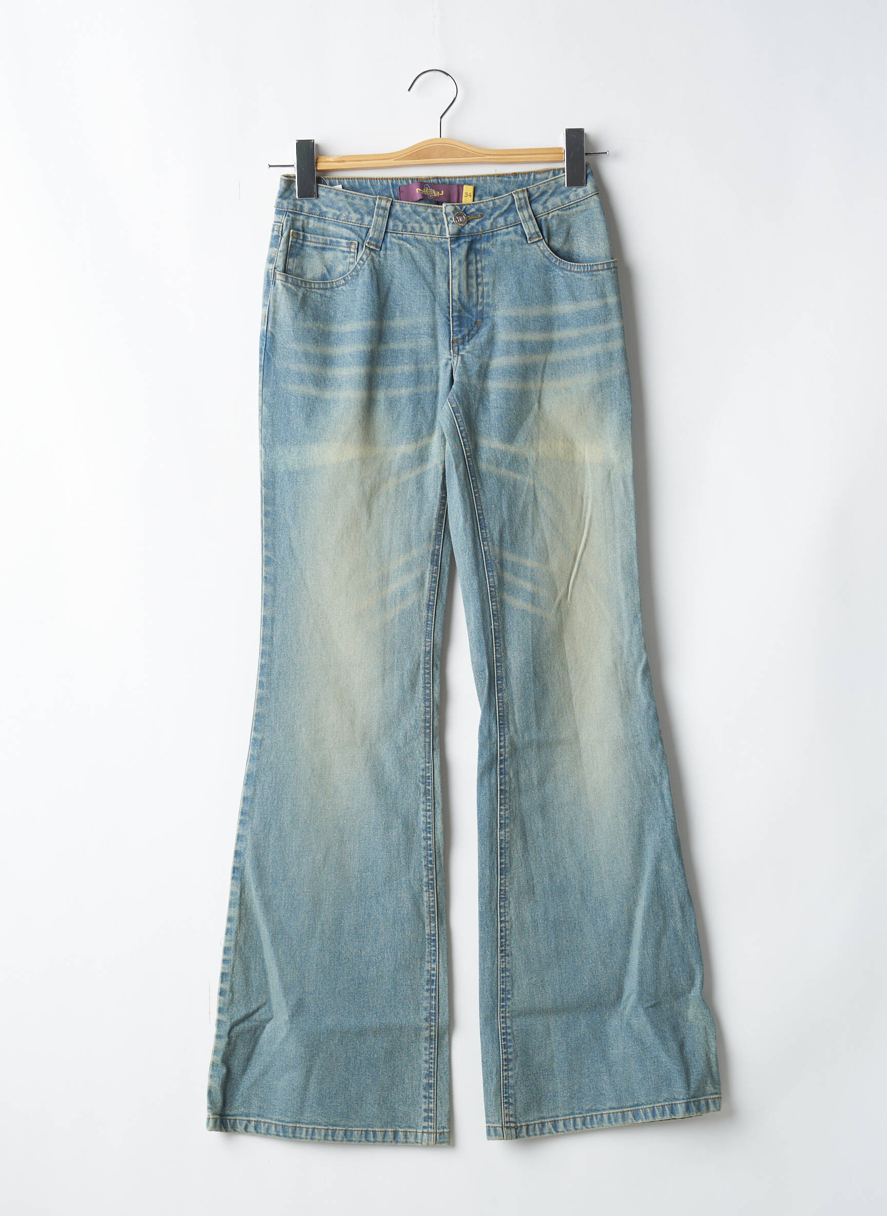 Bootcut džinsai normala dydis normala dydis mėlyna NEW LONDON moteris