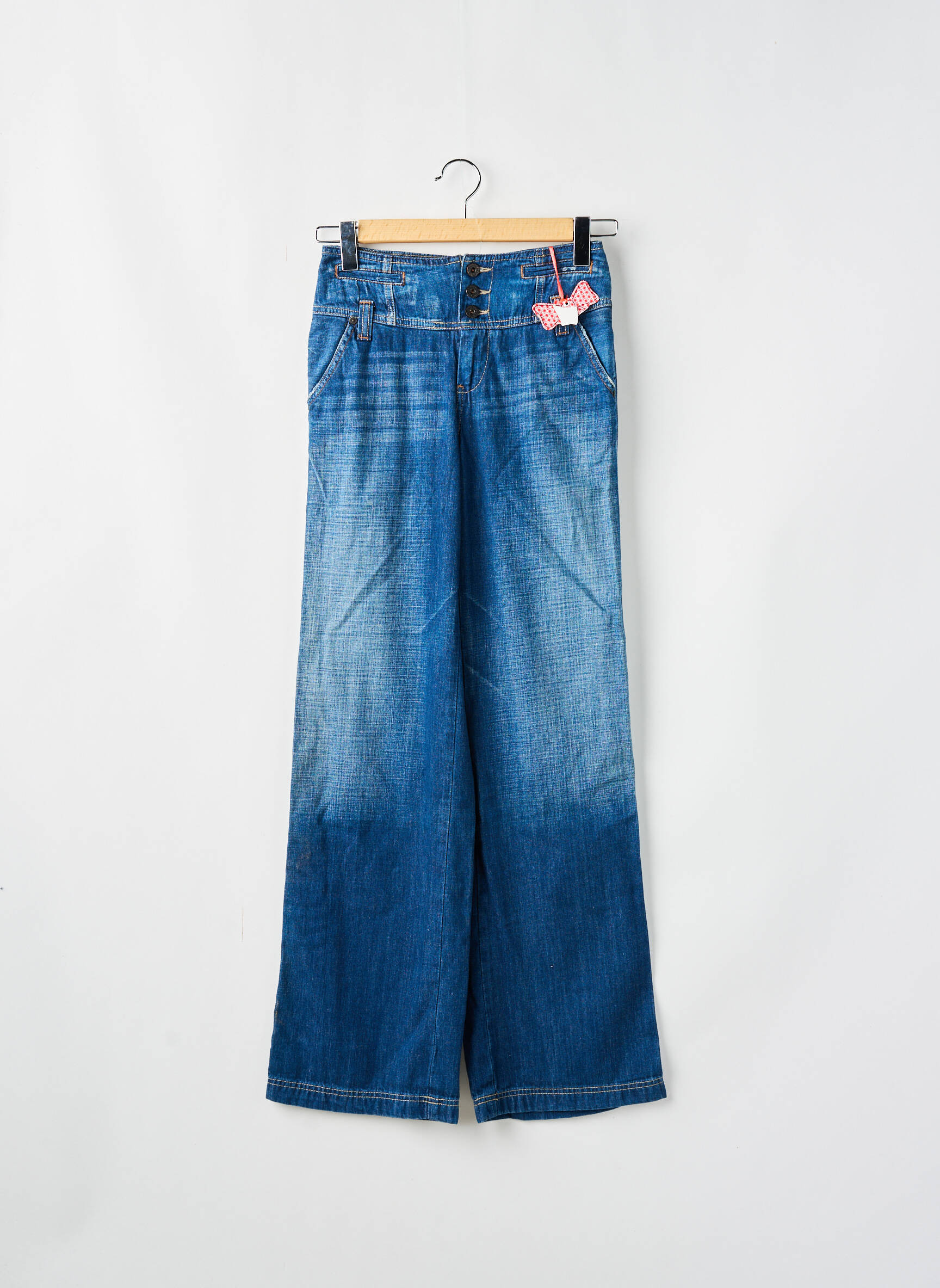 Tiesios kirpimo džinsai normala dydis normala dydis mėlyna PEPE JEANS moteris