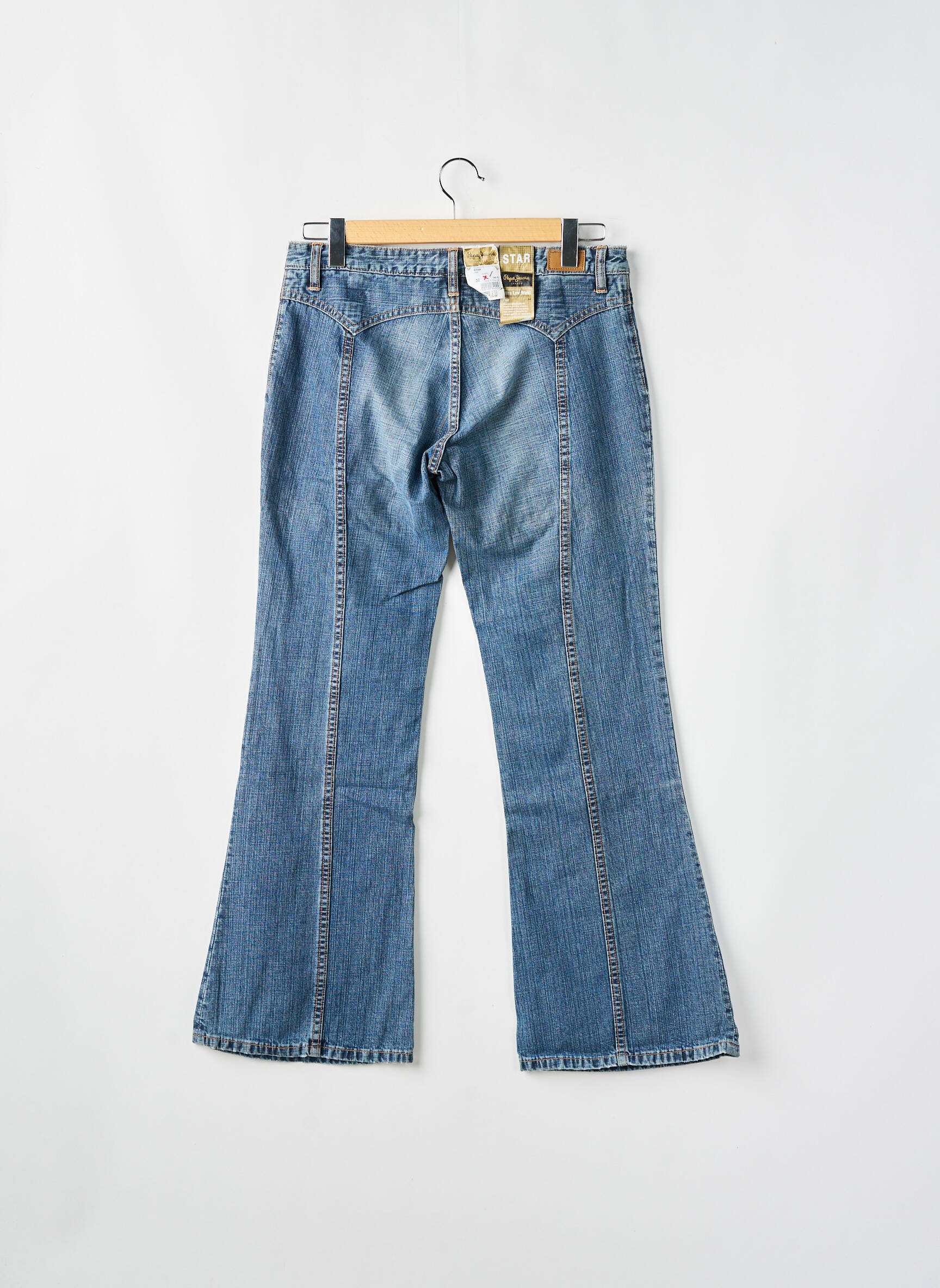 Flare tipo džinsai normala dydis normala dydis mėlyna PEPE JEANS moteris