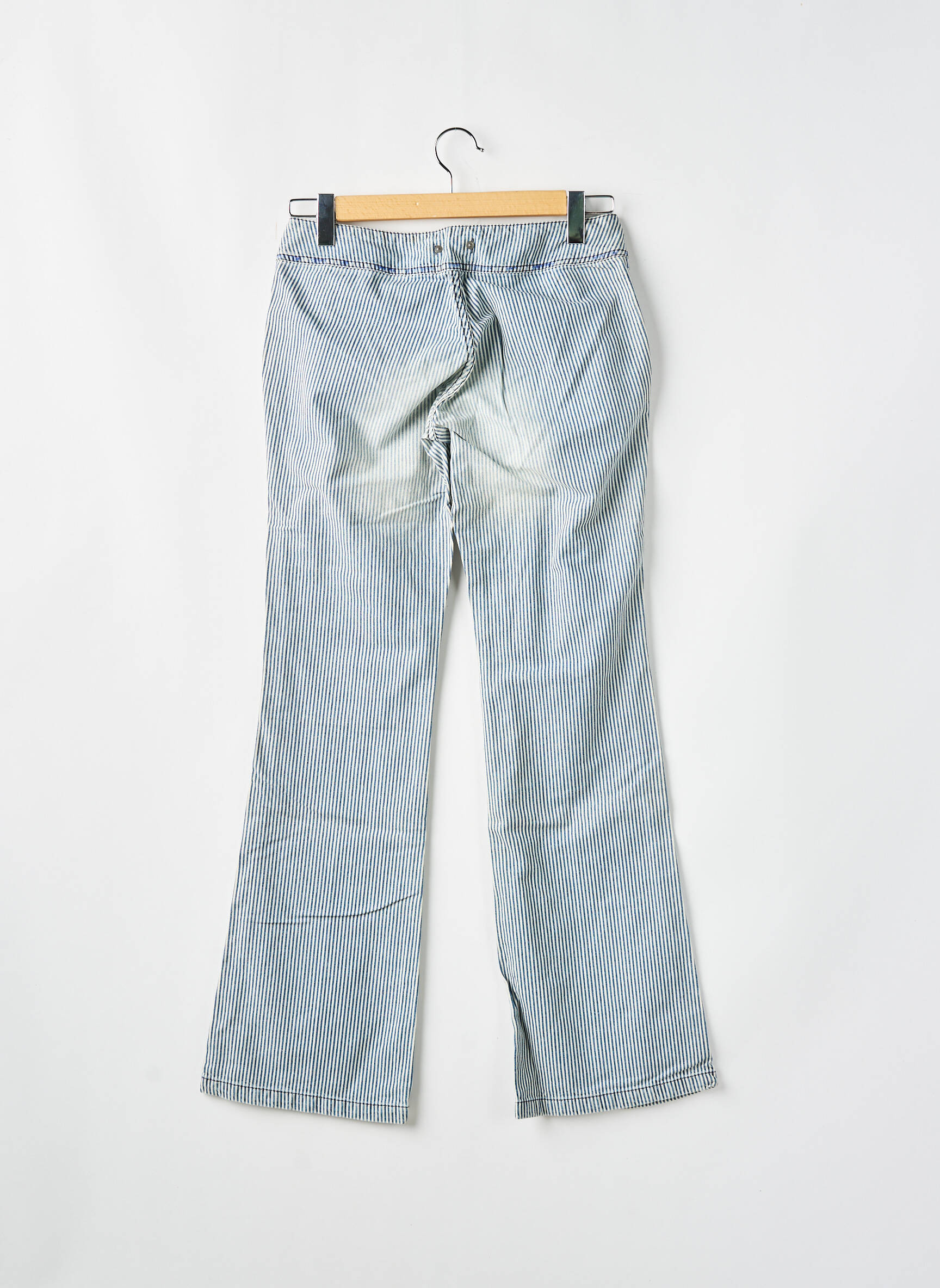 Bootcut džinsai tamprumas maža dydžio mėlyna TEDDY SMITH moteris