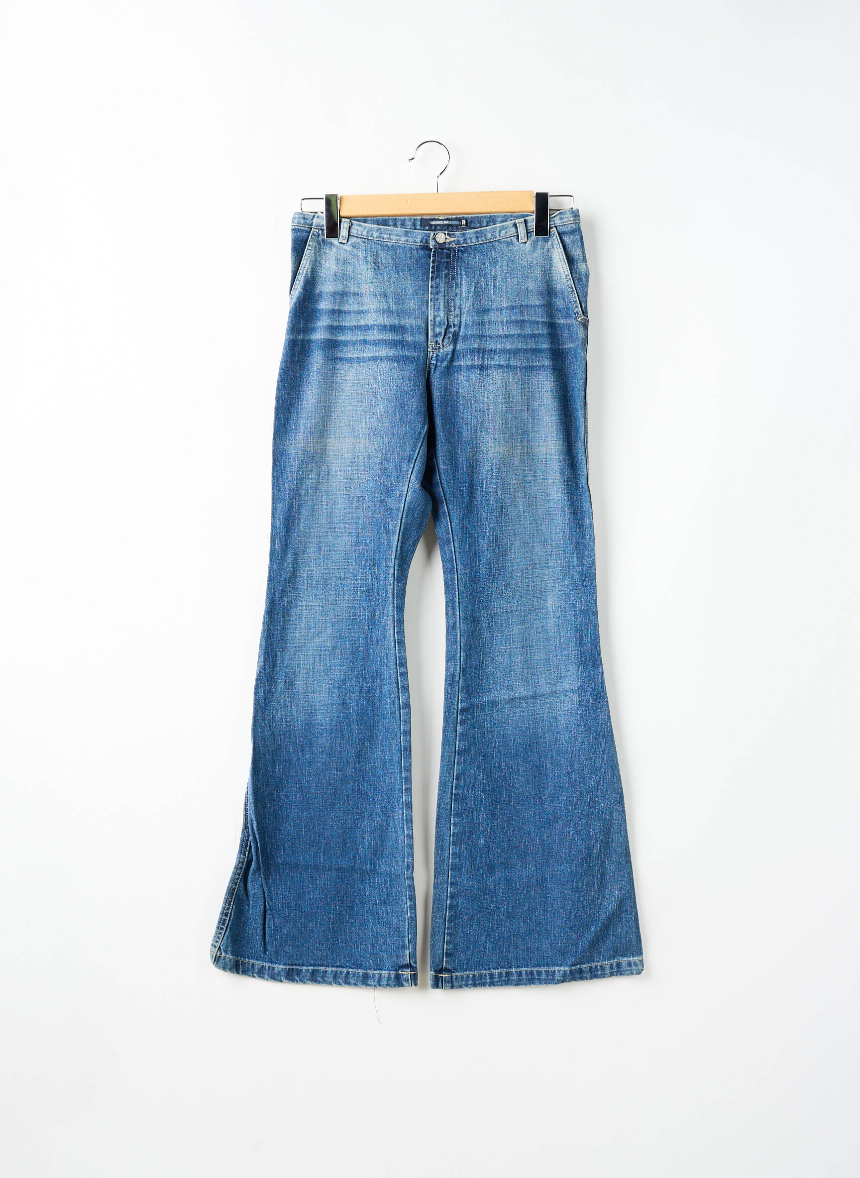 Bootcut džinsai kišenės mėlyna SCHOOL RAG moteris