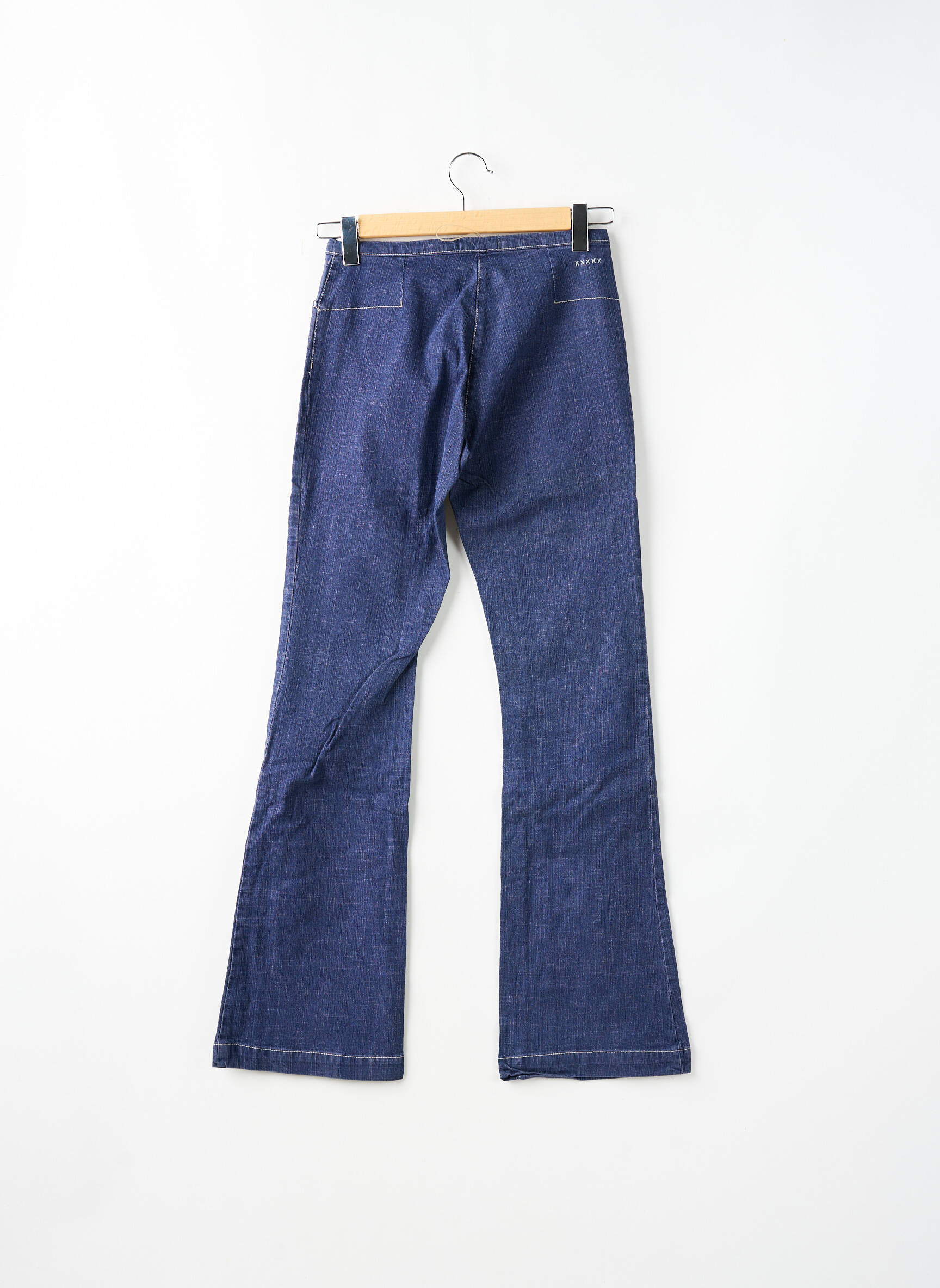 Bootcut džinsai aukšta talija aukšta talija mėlyna SCHOOL RAG moteris