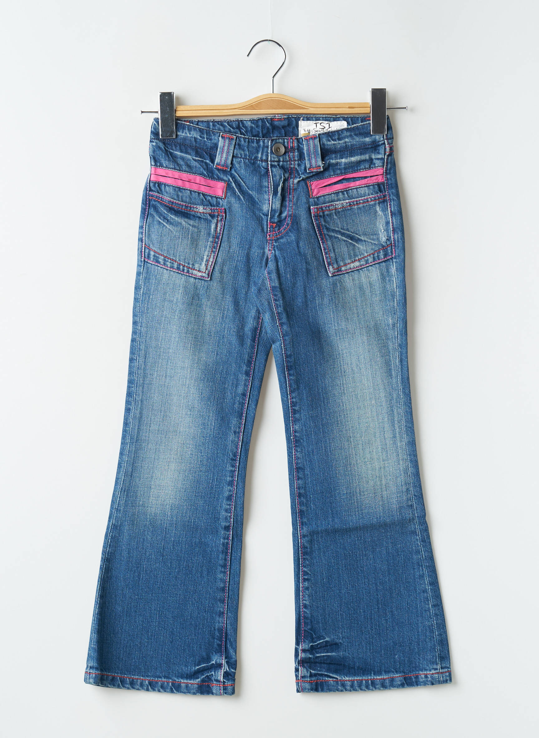 Bootcut džinsai tamprumas mėlyna TEDDY SMITH INDUSTRY mergina