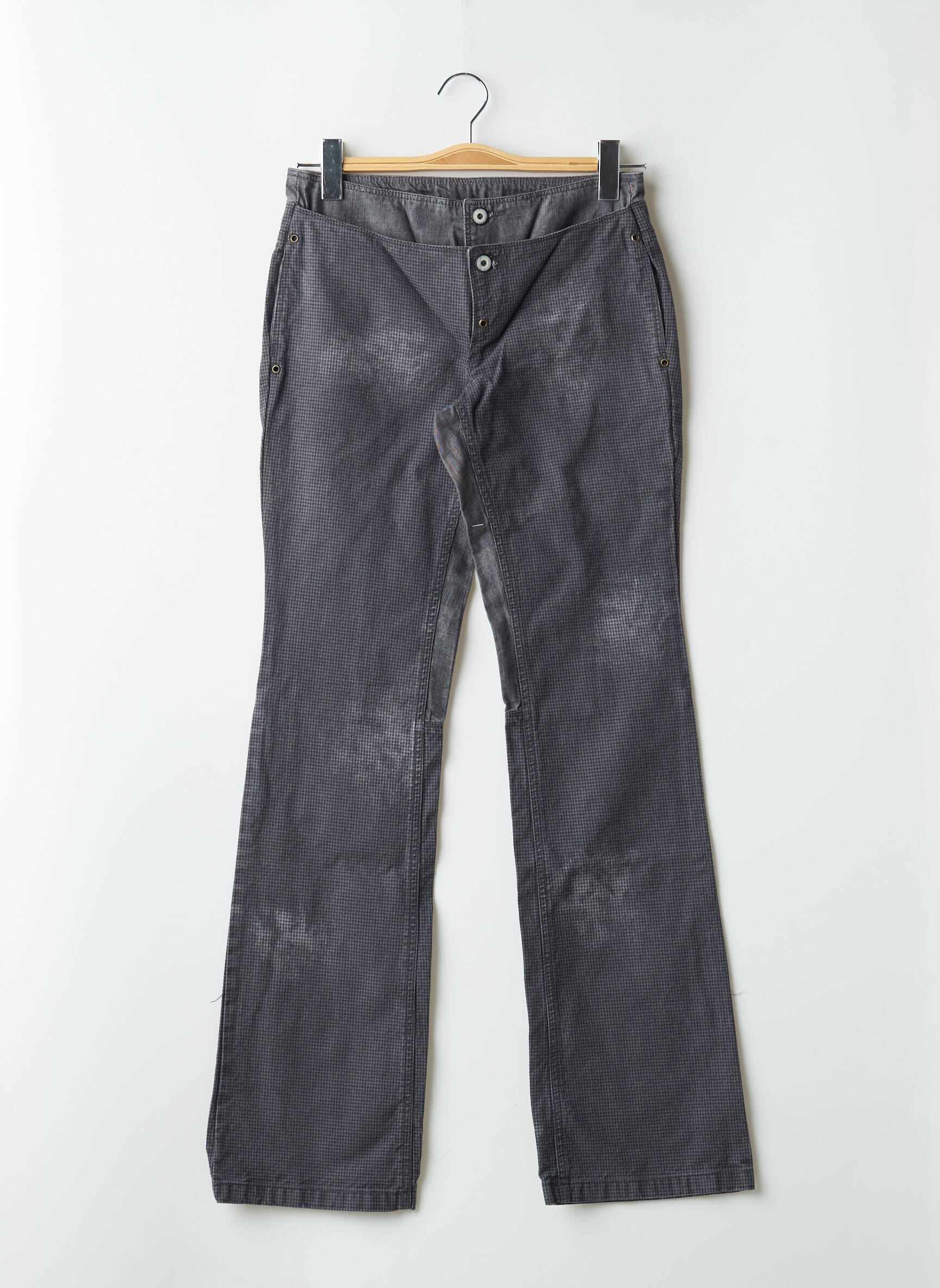 Bootcut džinsai kišenės maža dydžio pilka SCHOOL RAG moteris