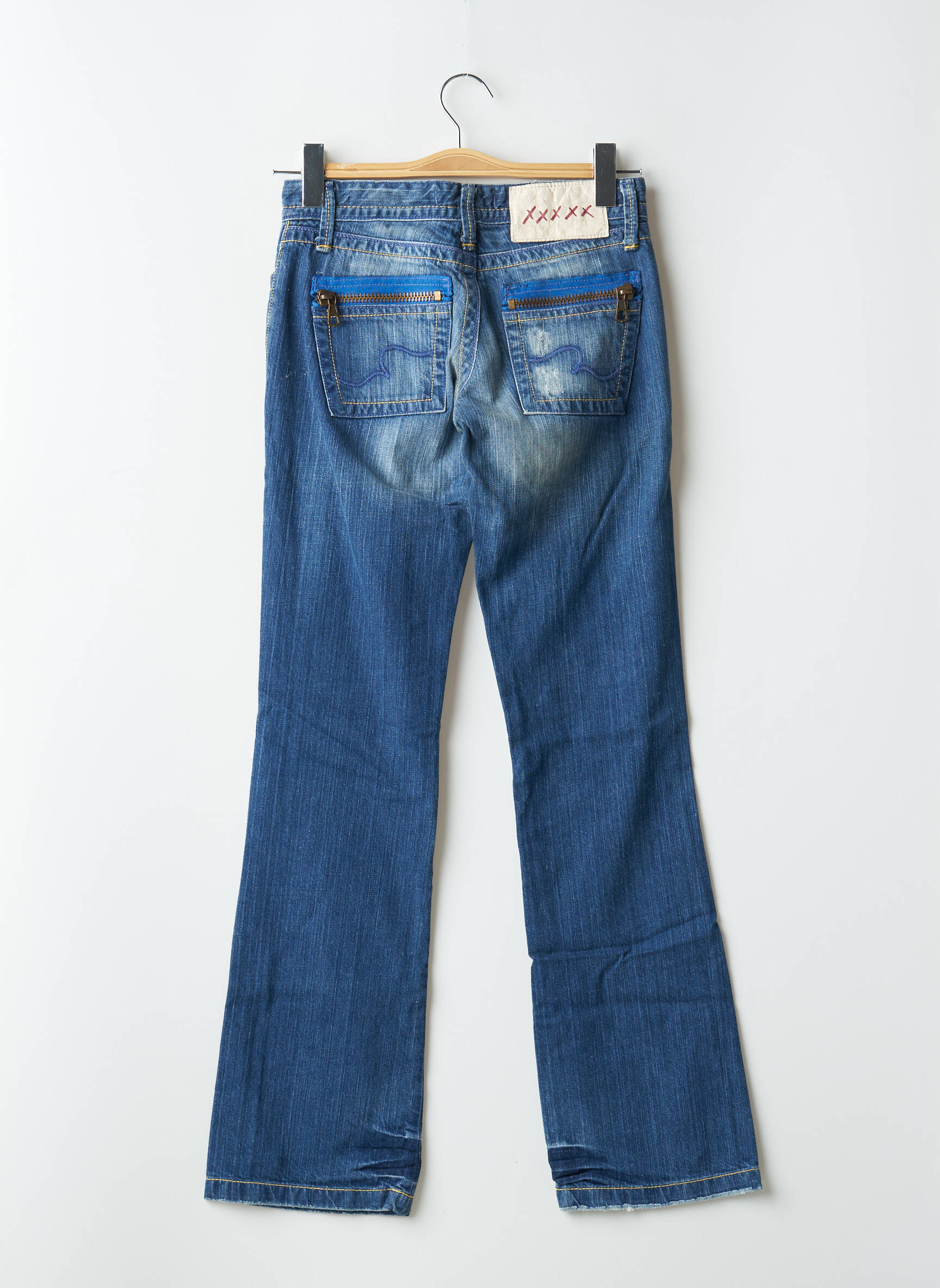 Bootcut džinsai tamprumas maža dydžio mėlyna SCHOOL RAG moteris