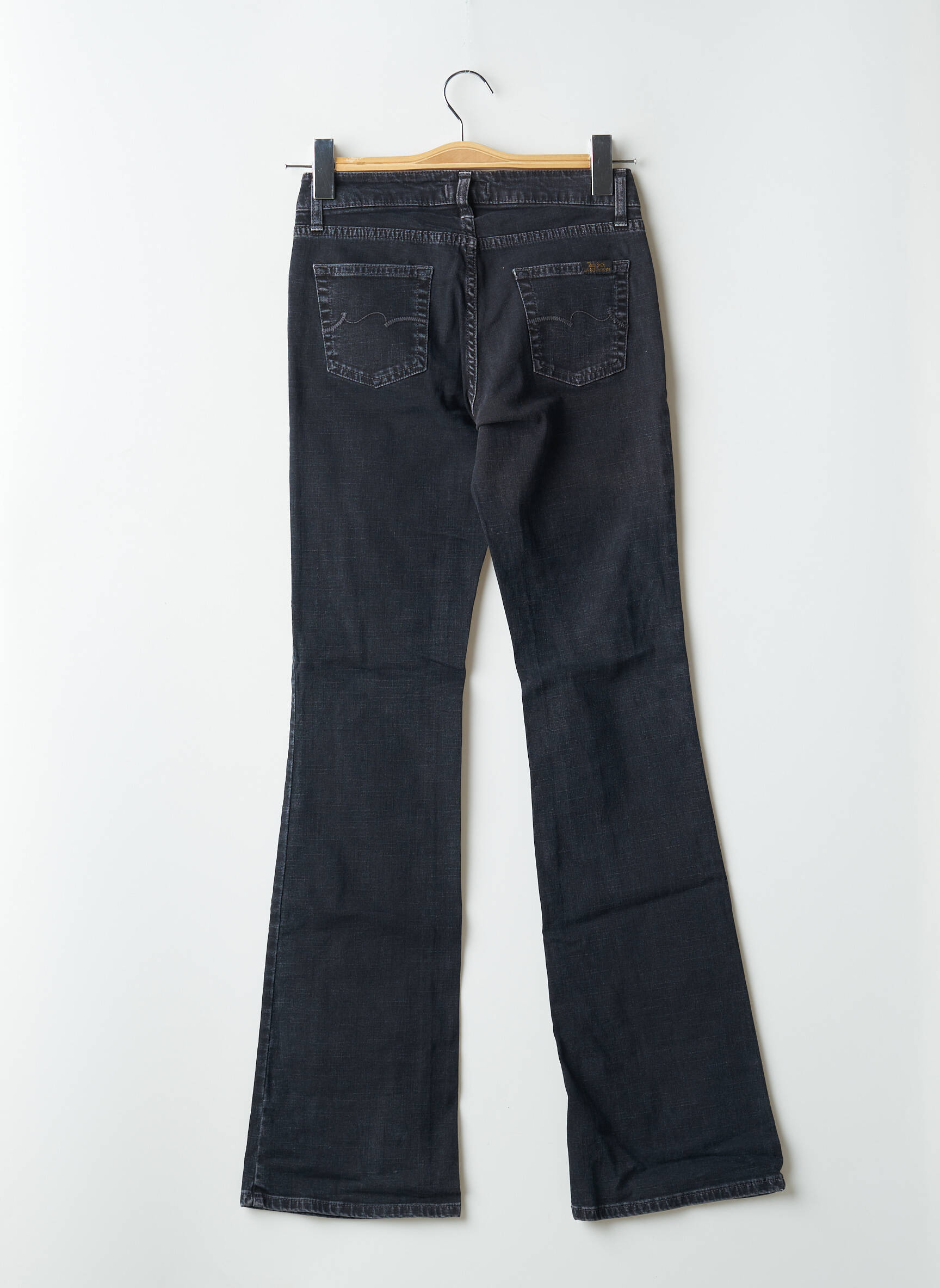 Bootcut džinsai tamprumas maža dydžio juodas TEDDY SMITH moteris