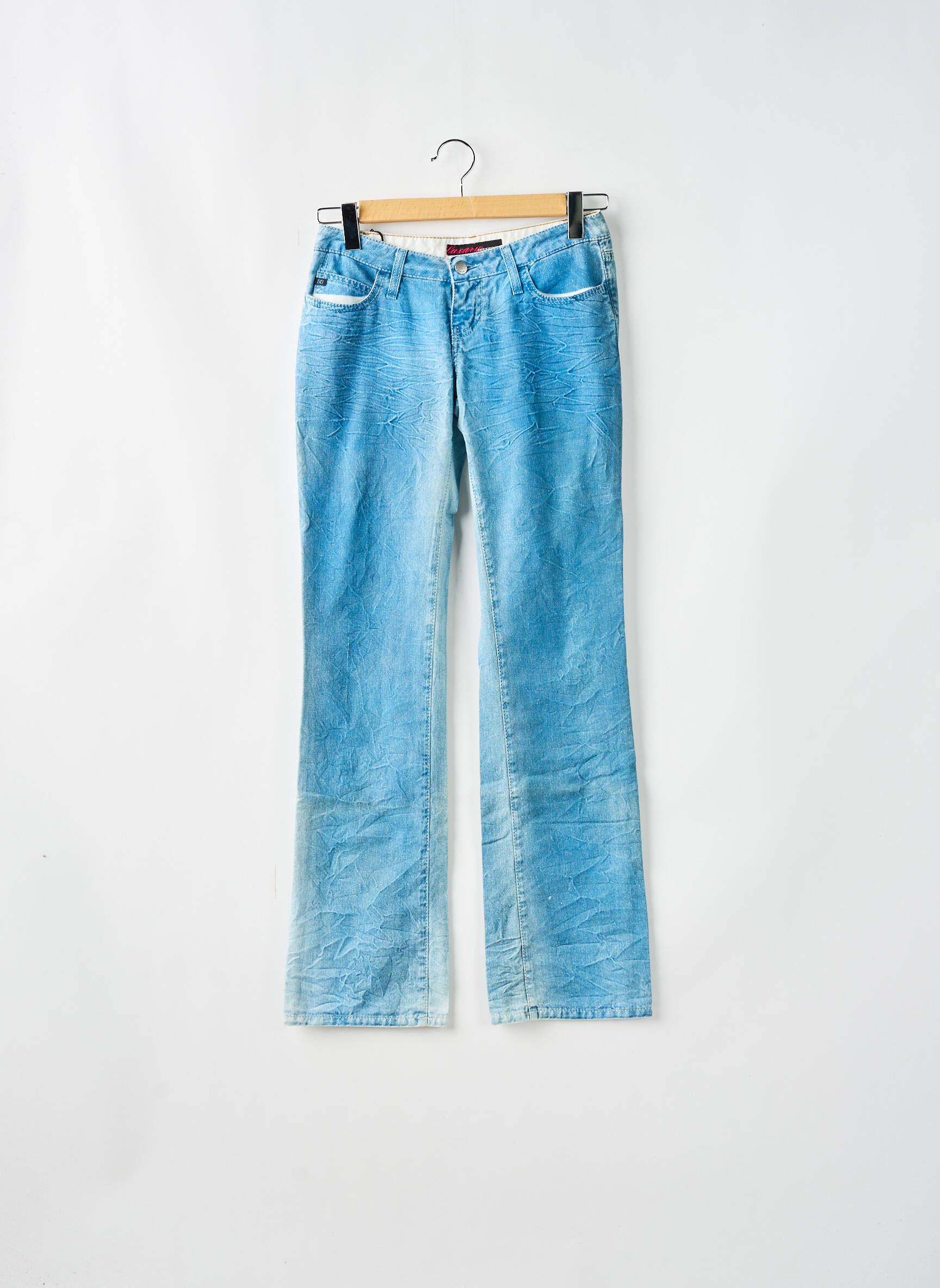 Bootcut džinsai brutinis audimas maža dydžio mėlyna MISS SIXTY moteris