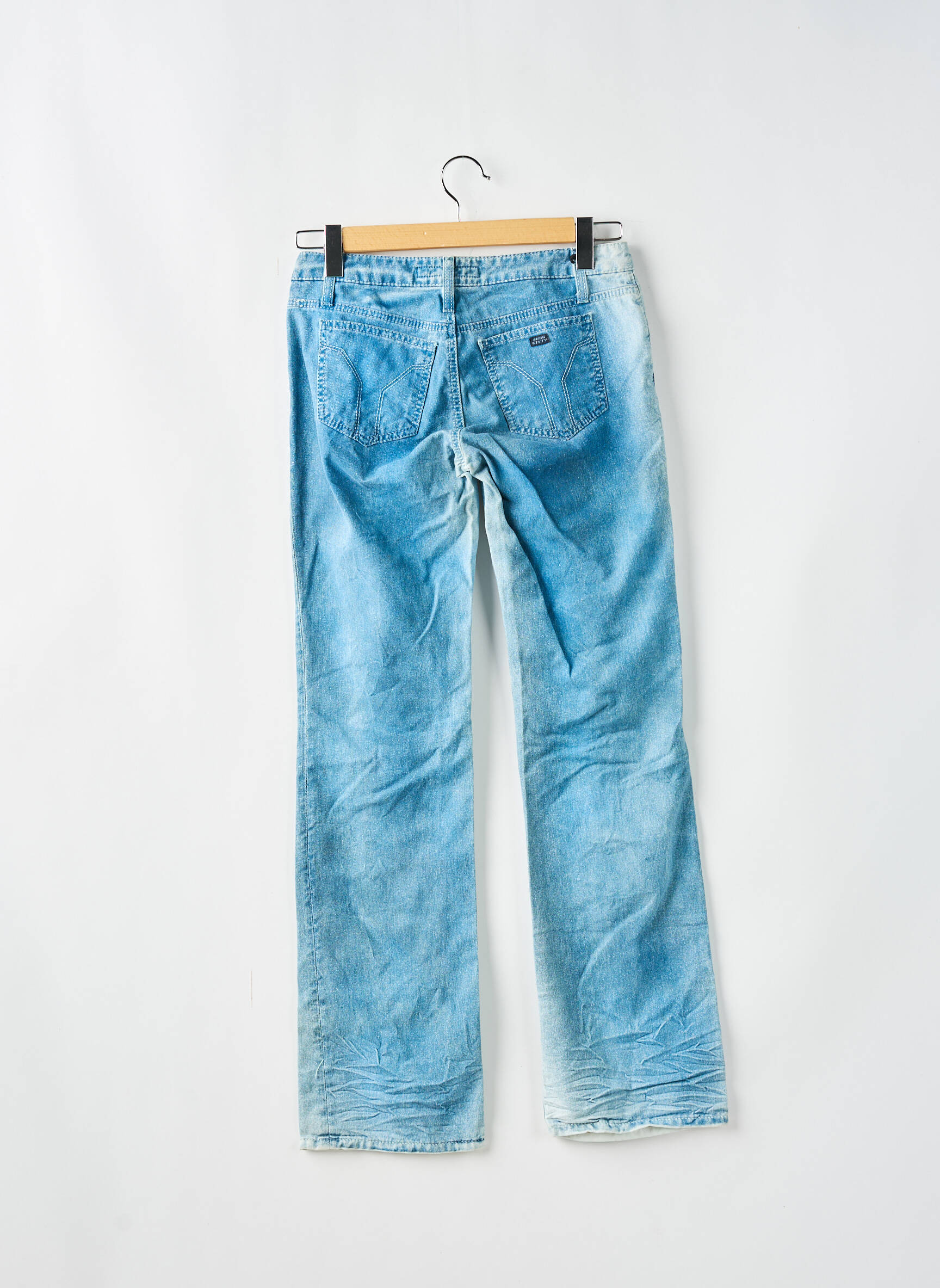 Bootcut džinsai brutinis audimas maža dydžio mėlyna MISS SIXTY moteris