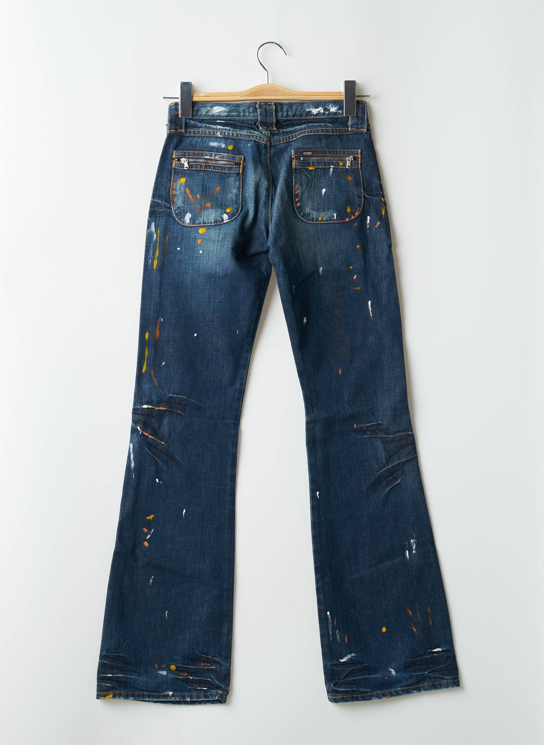 Bootcut džinsai normala dydis normala dydis mėlyna RWD moteris