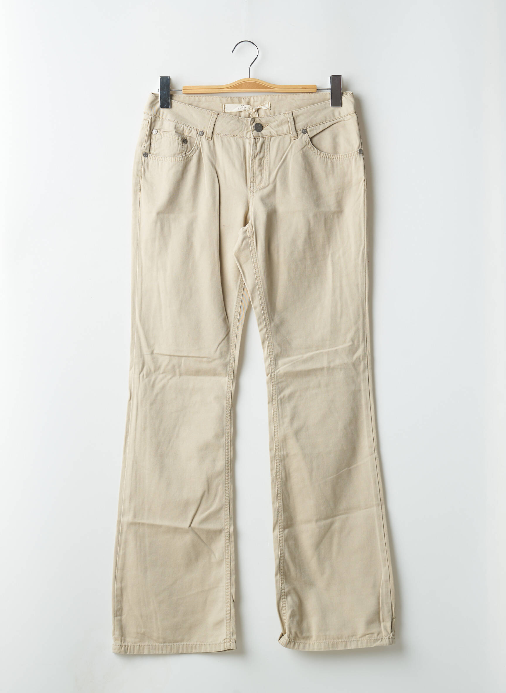 Tiesios kirpimo džinsai normala dydis normala dydis bežinis SCHOOL RAG moteris