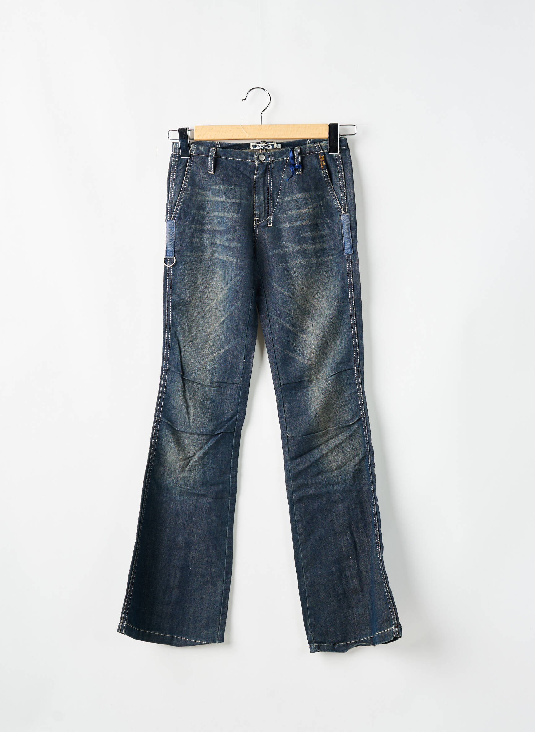 Bootcut džinsai normala dydis normala dydis mėlyna TEDDY SMITH moteris