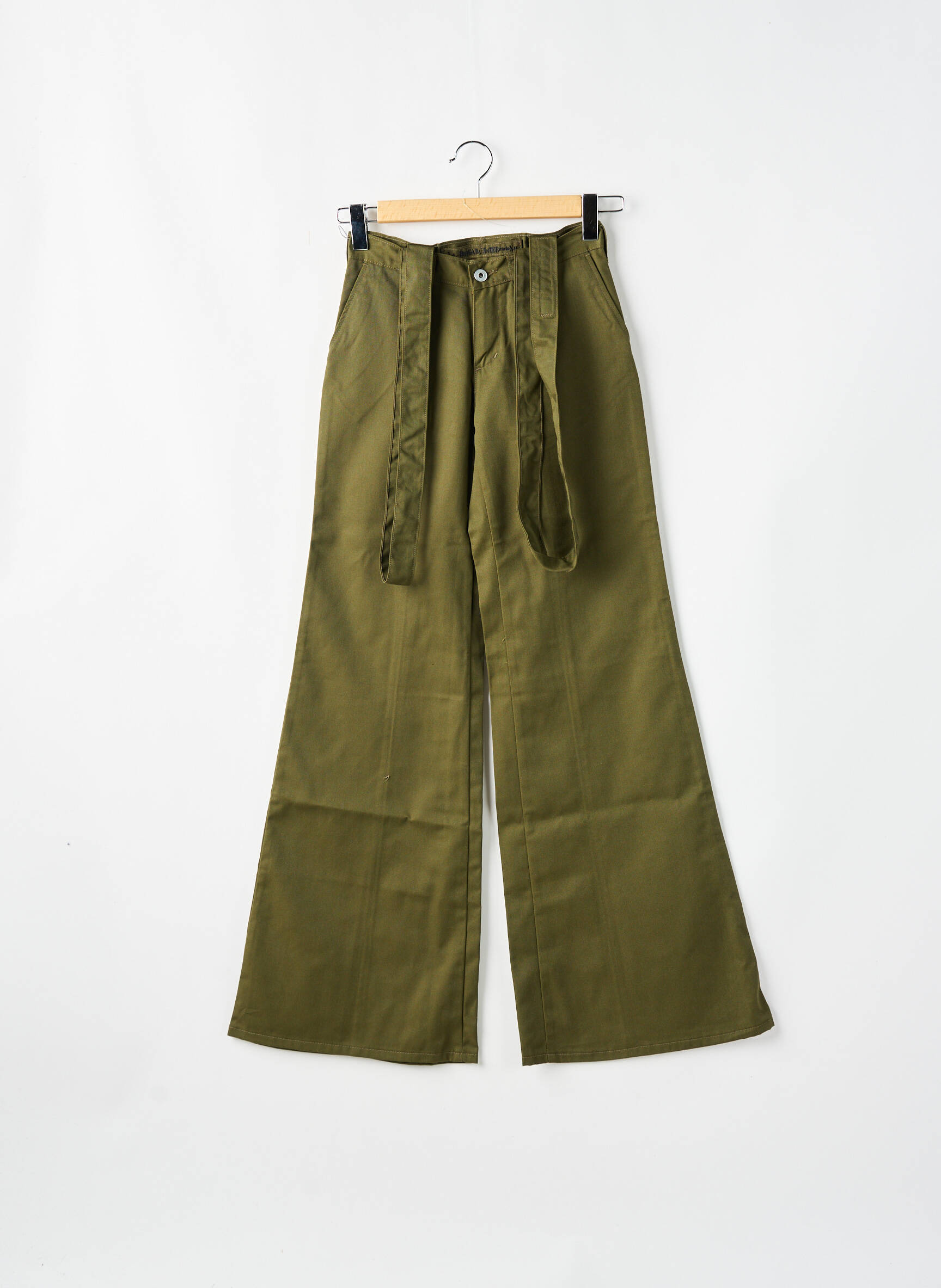 Platus džinsas maža dydžio maža dydžio žalias LA BRIGADA INTERNACIONAL moteris