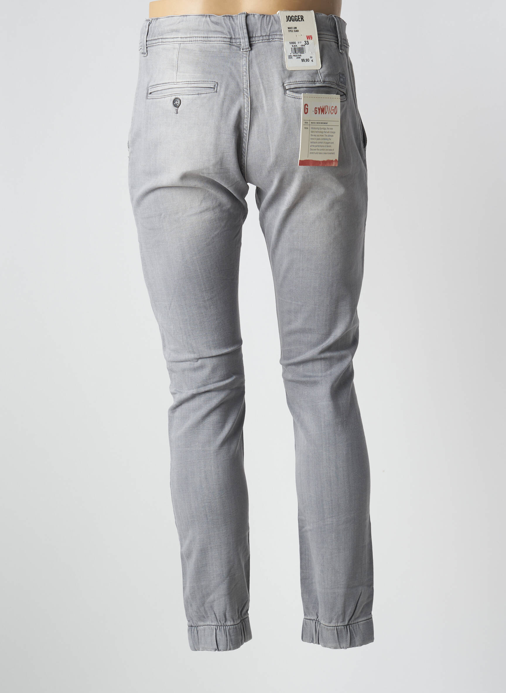 Jegging kišenės normala dydis pilka PEPE JEANS vyras