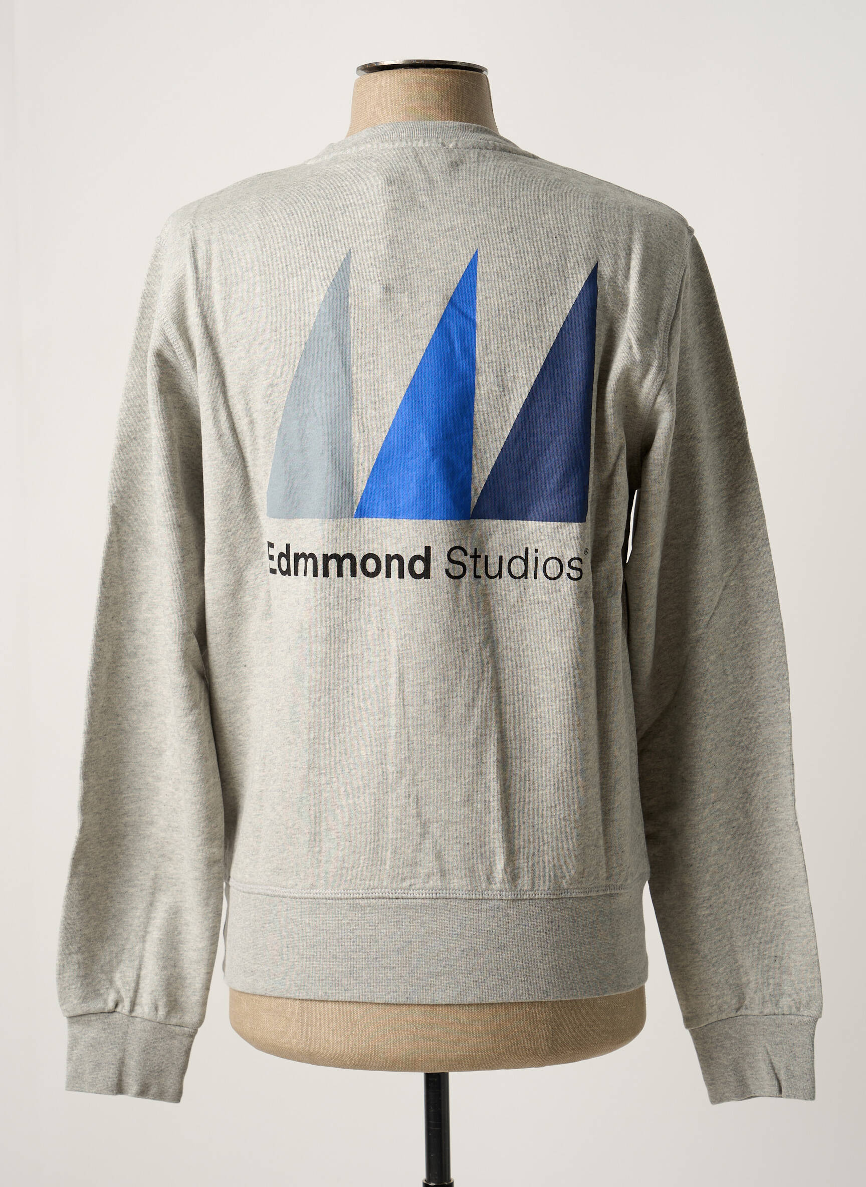 Mikroskopas jersey audinys ilgos rankovės pilka EDMMOND STUDIOS vyras