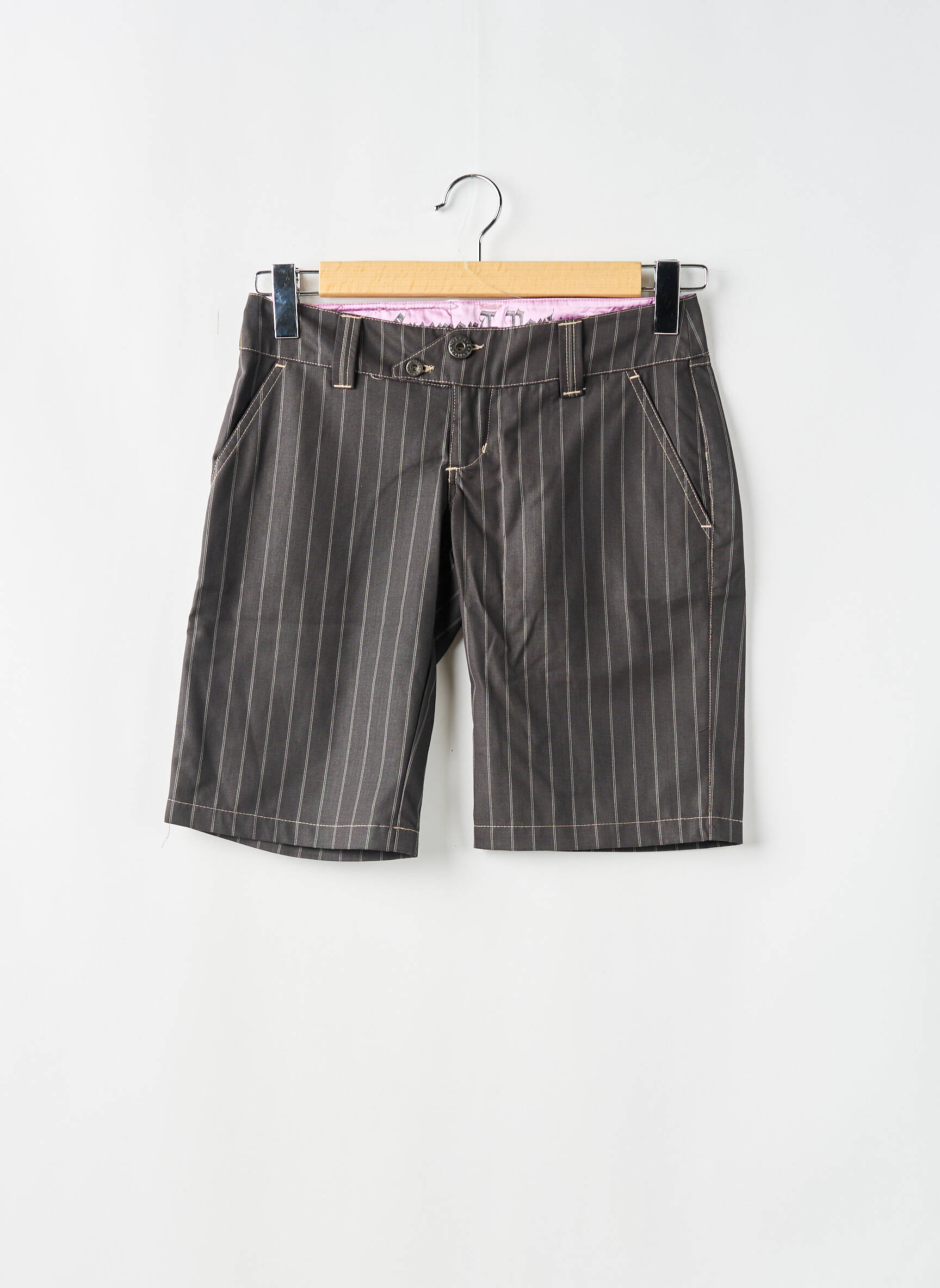 Bermudas tiesi kirpimas pilka FREEMAN T.PORTER moteris