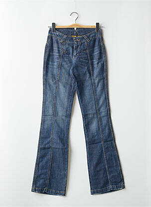 Bootcut džinsai tamprumas maža dydžio mėlyna RWD moteris