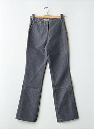 Bootcut džinsai aukšta talija aukšta talija pilka TWO ANGLE moteris