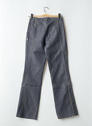 Bootcut džinsai aukšta talija aukšta talija pilka TWO ANGLE moteris