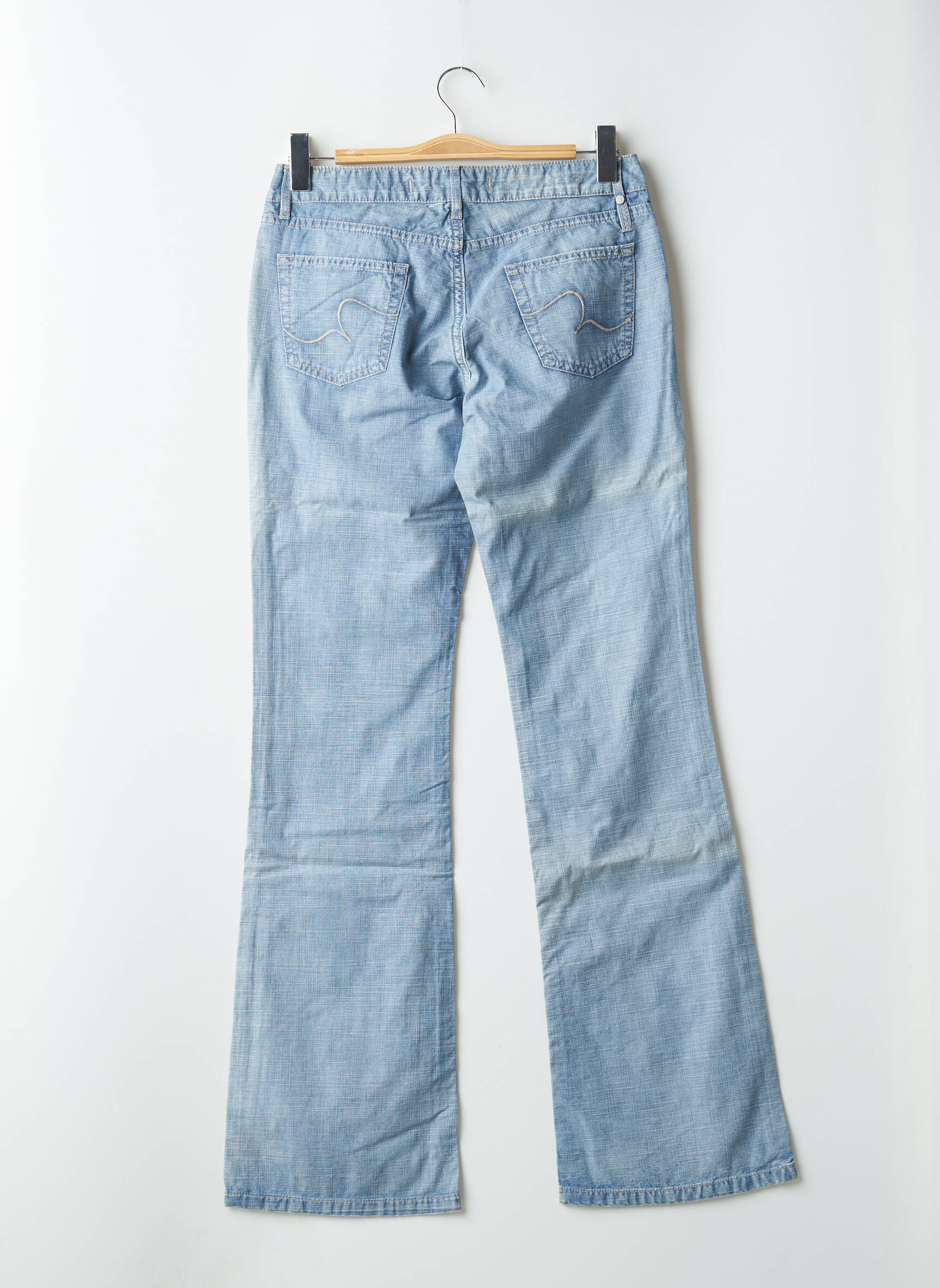 Bootcut džinsai tamprumas maža dydžio mėlyna SCHOOL RAG moteris
