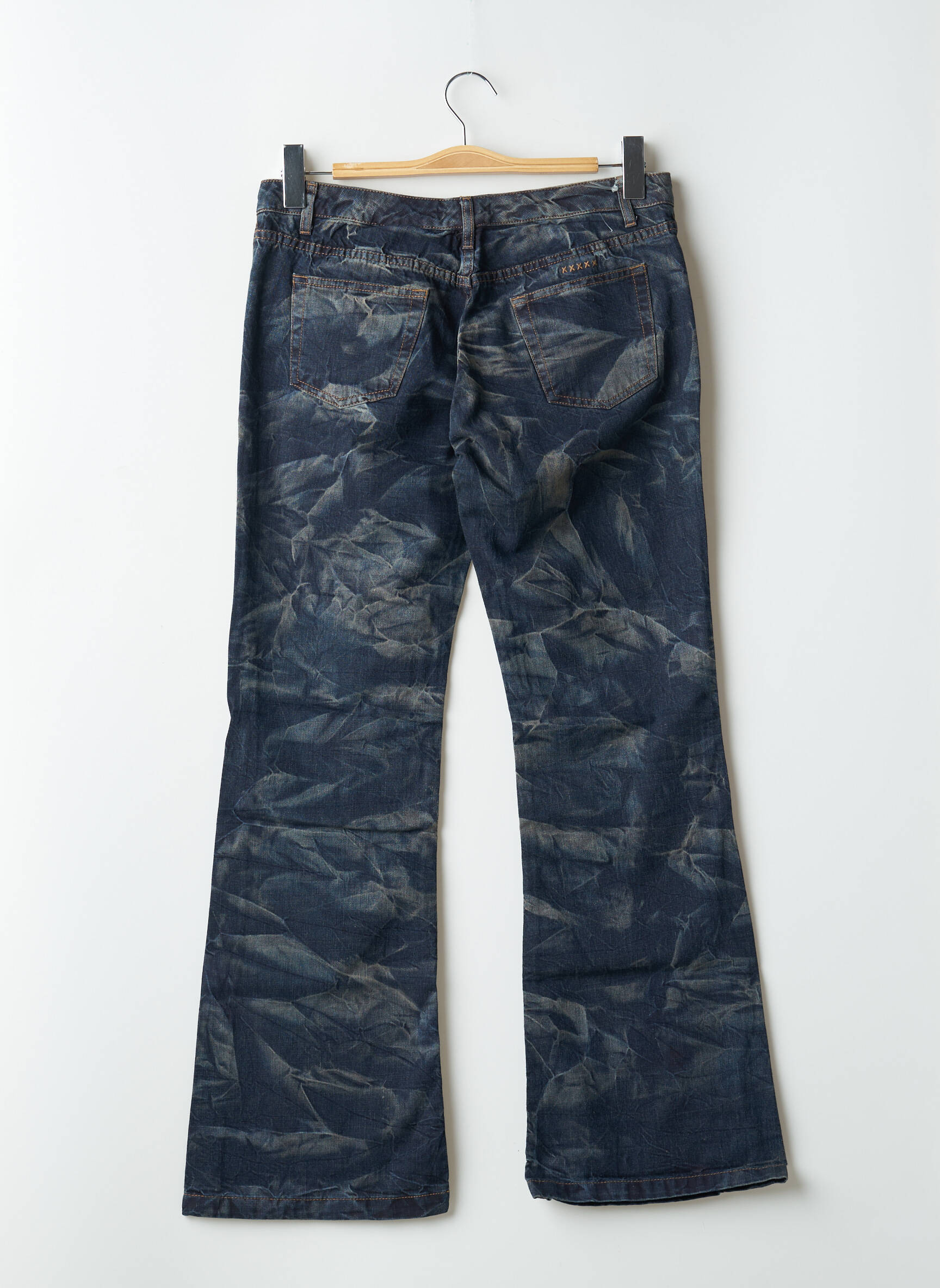 Bootcut džinsai tamprumas maža dydžio mėlyna SCHOOL RAG moteris