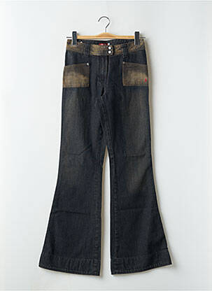 Bootcut džinsai kišenės mėlyna TEDDY SMITH moteris