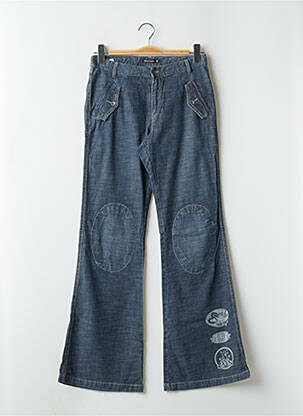 Bootcut džinsai kišenės mėlyna TEDDY SMITH moteris