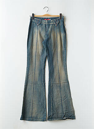 Bootcut džinsai denimo audinys mėlyna TEDDY SMITH moteris