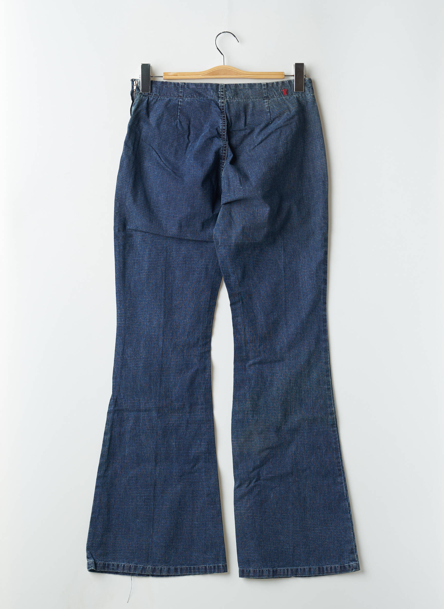 Bootcut džinsai denimo audinys mėlyna TEDDY SMITH moteris