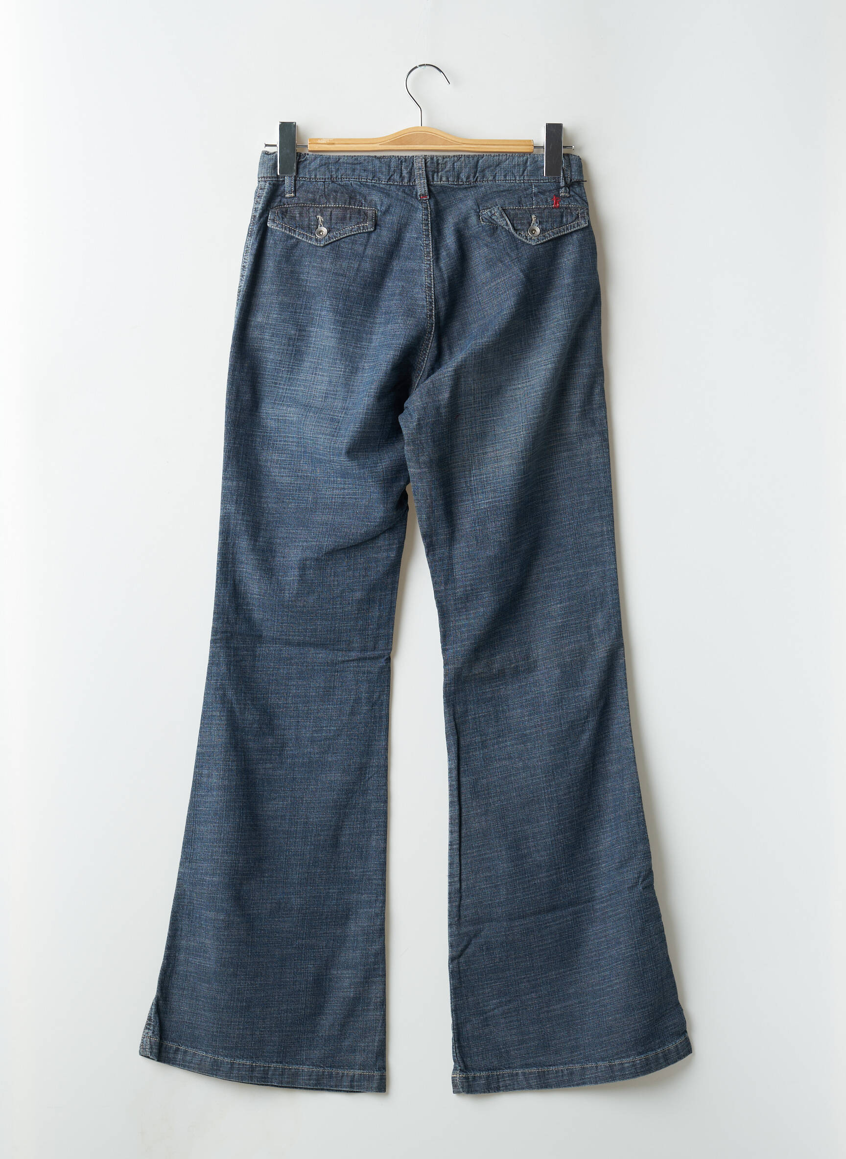Bootcut džinsai kišenės mėlyna TEDDY SMITH moteris
