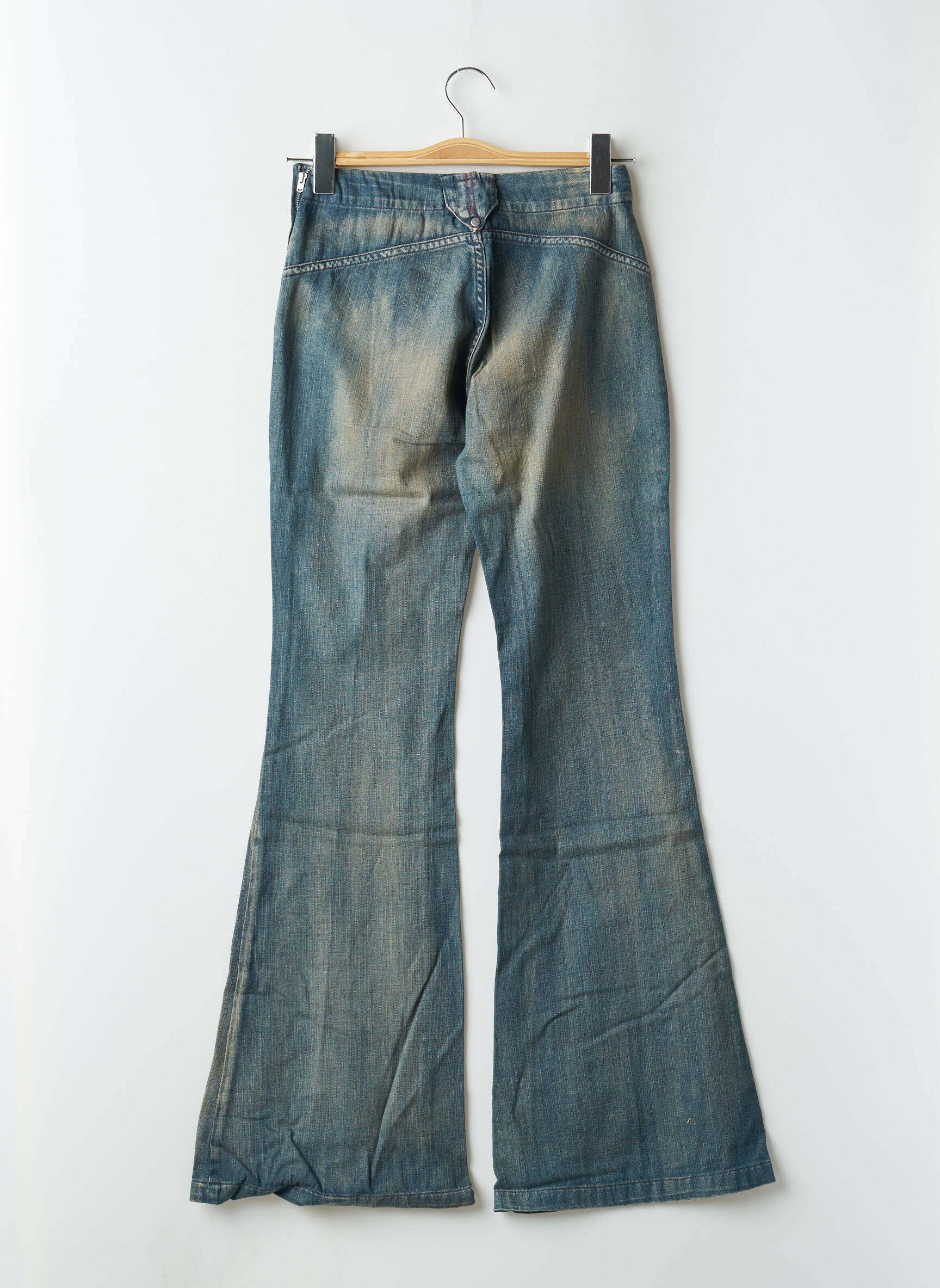 Bootcut džinsai denimo audinys mėlyna TEDDY SMITH moteris