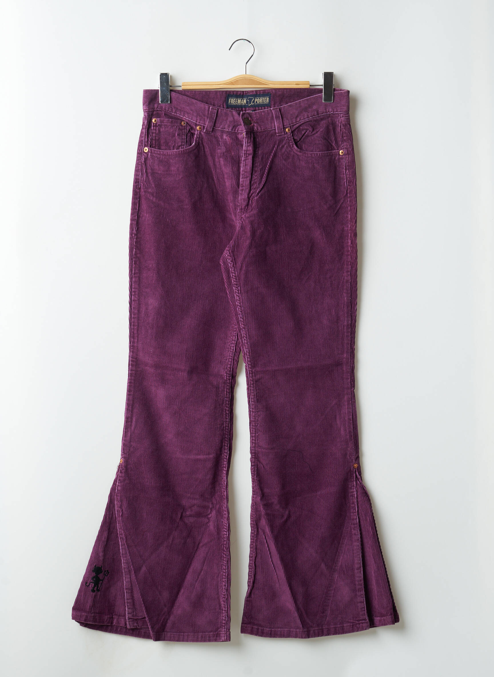 Flare tipo džinsai normala dydis normala dydis violetinis FREEMAN T.PORTER moteris
