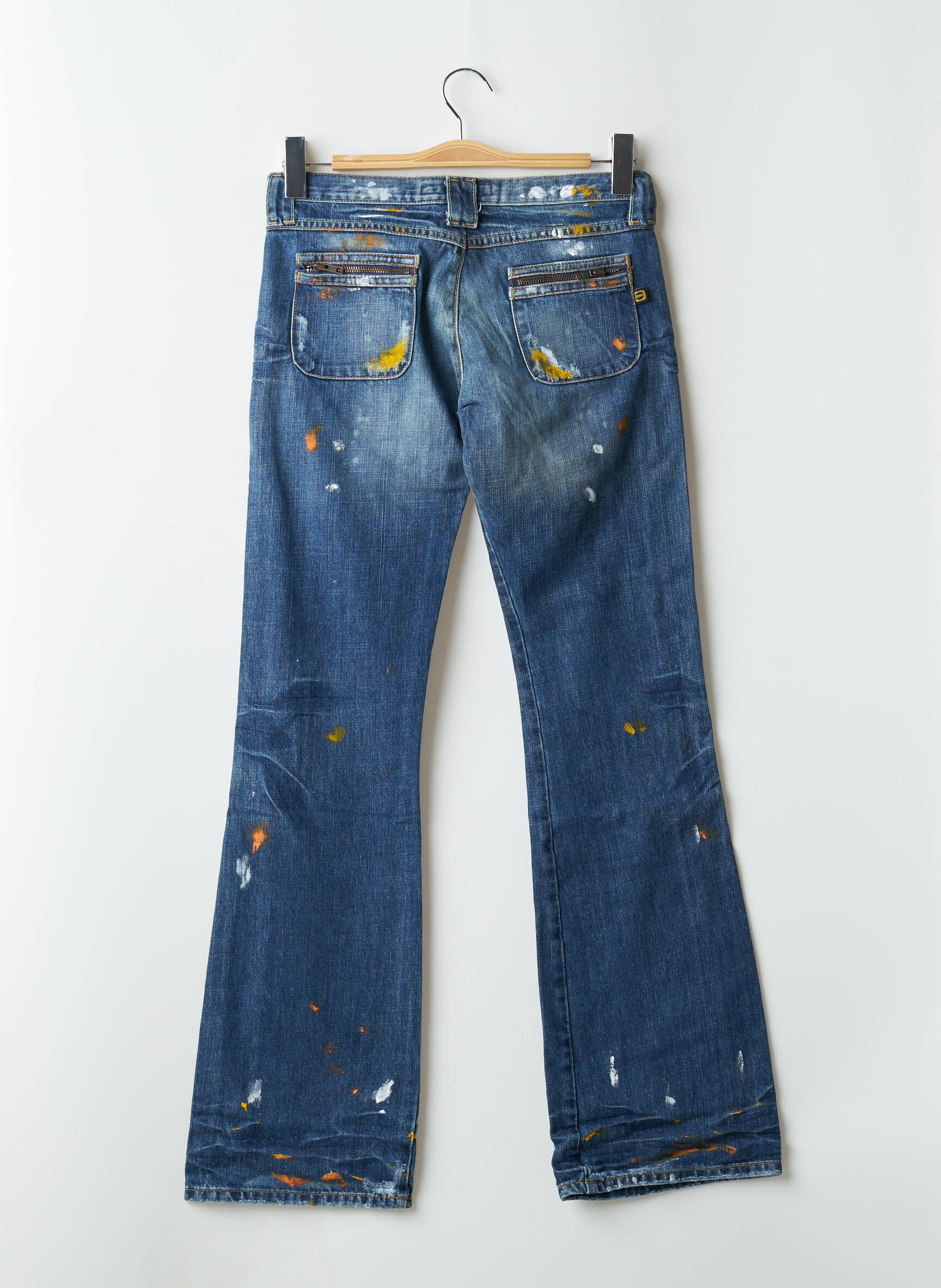 Bootcut džinsai normala dydis normala dydis mėlyna RWD moteris