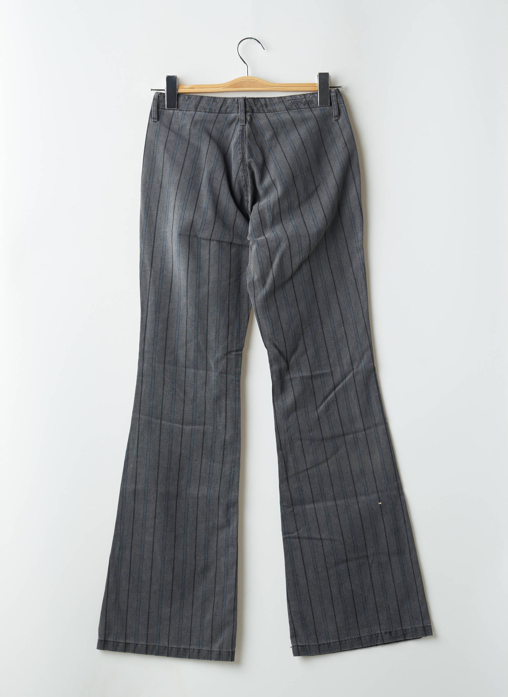 Bootcut džinsai aukšta talija aukšta talija pilka SCHOOL RAG moteris