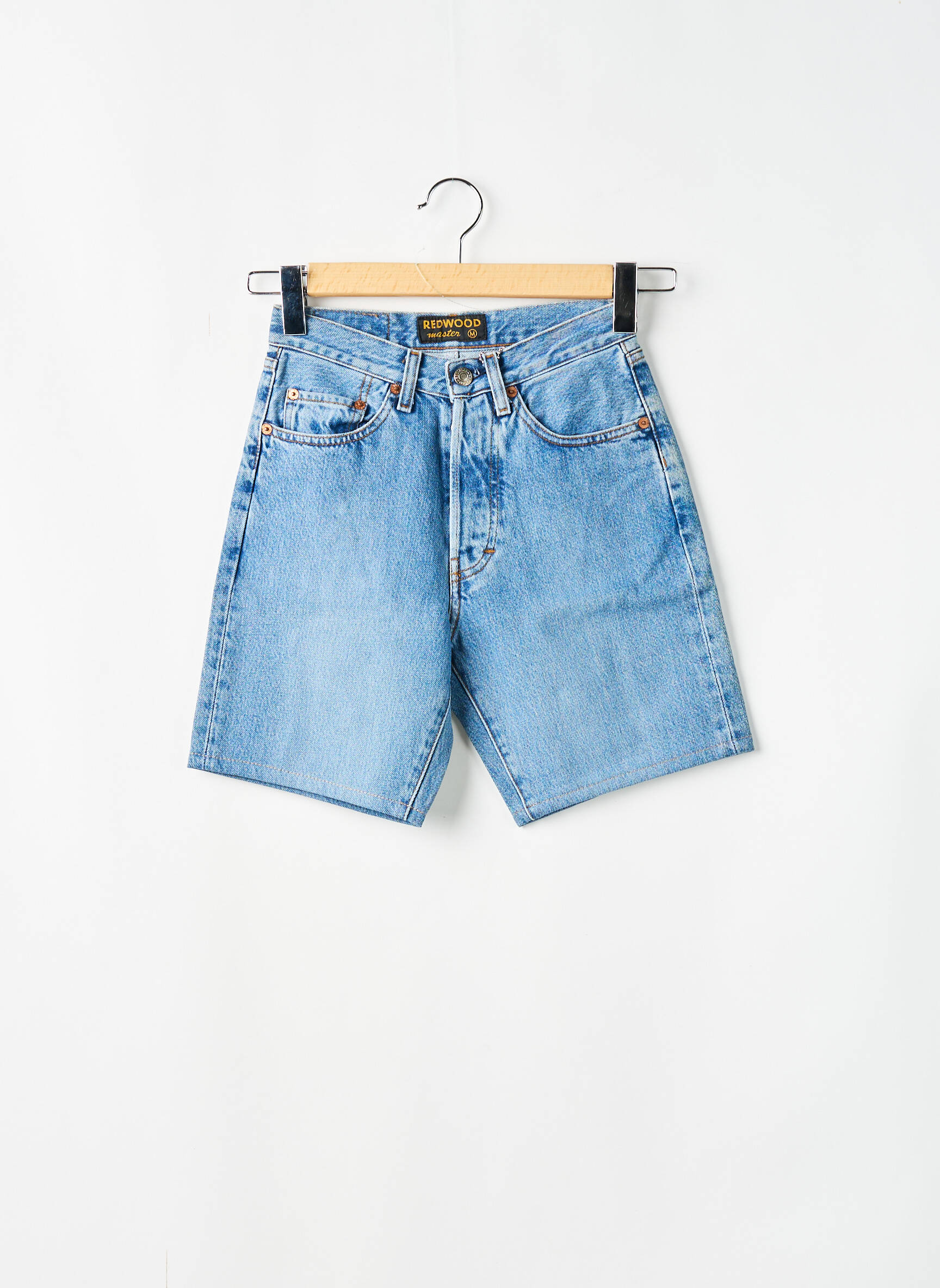 Bermudas tiesi kirpimas mėlyna REDWOOD moteris