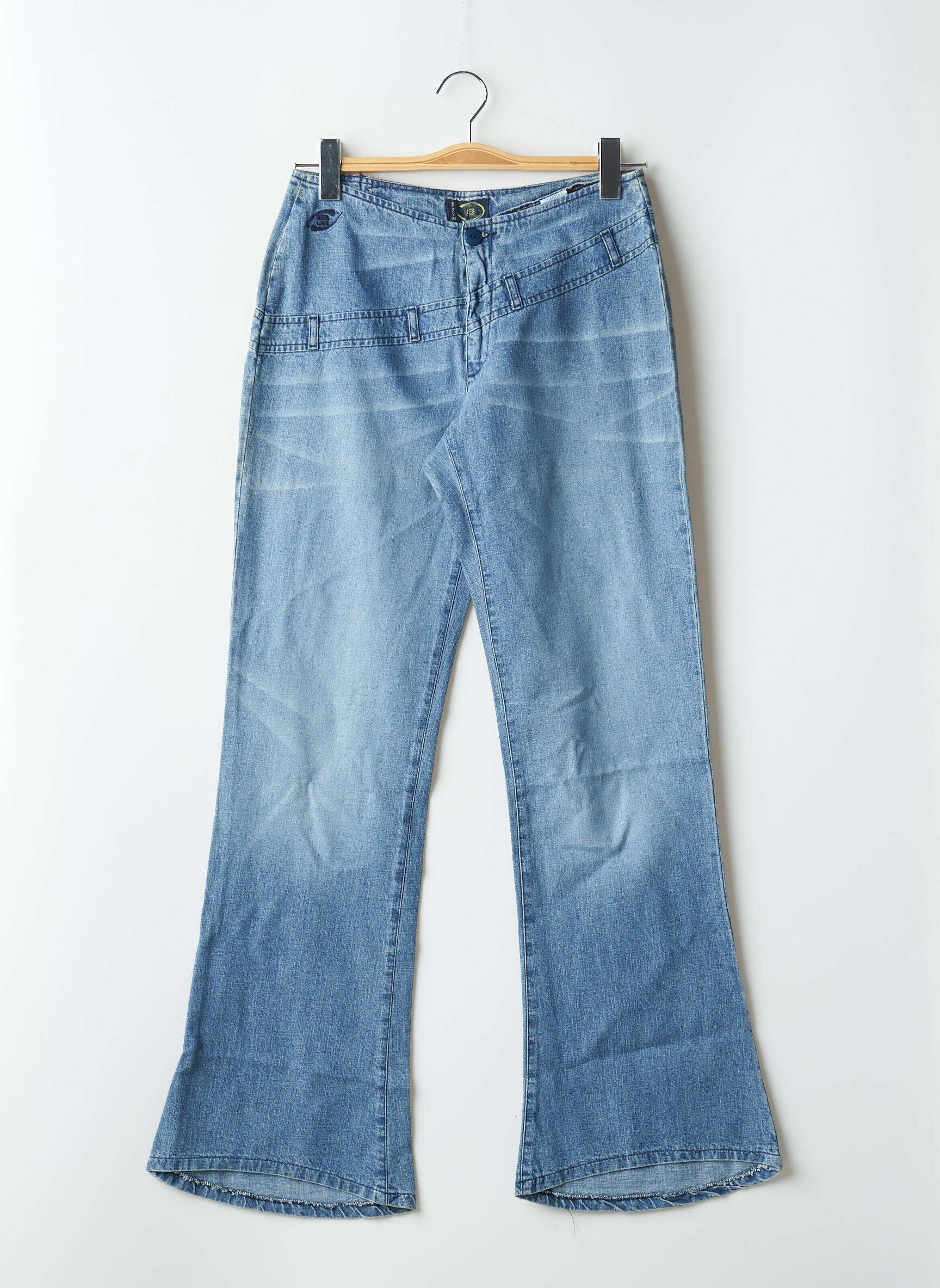 Bootcut džinsai normala dydis normala dydis mėlyna BE YOU K moteris