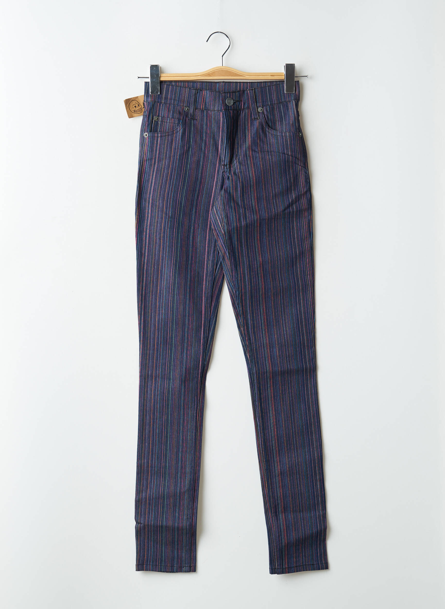 Lieknos džinsai aukšta talija aukšta talija violetinis CHEAP MONDAY moteris
