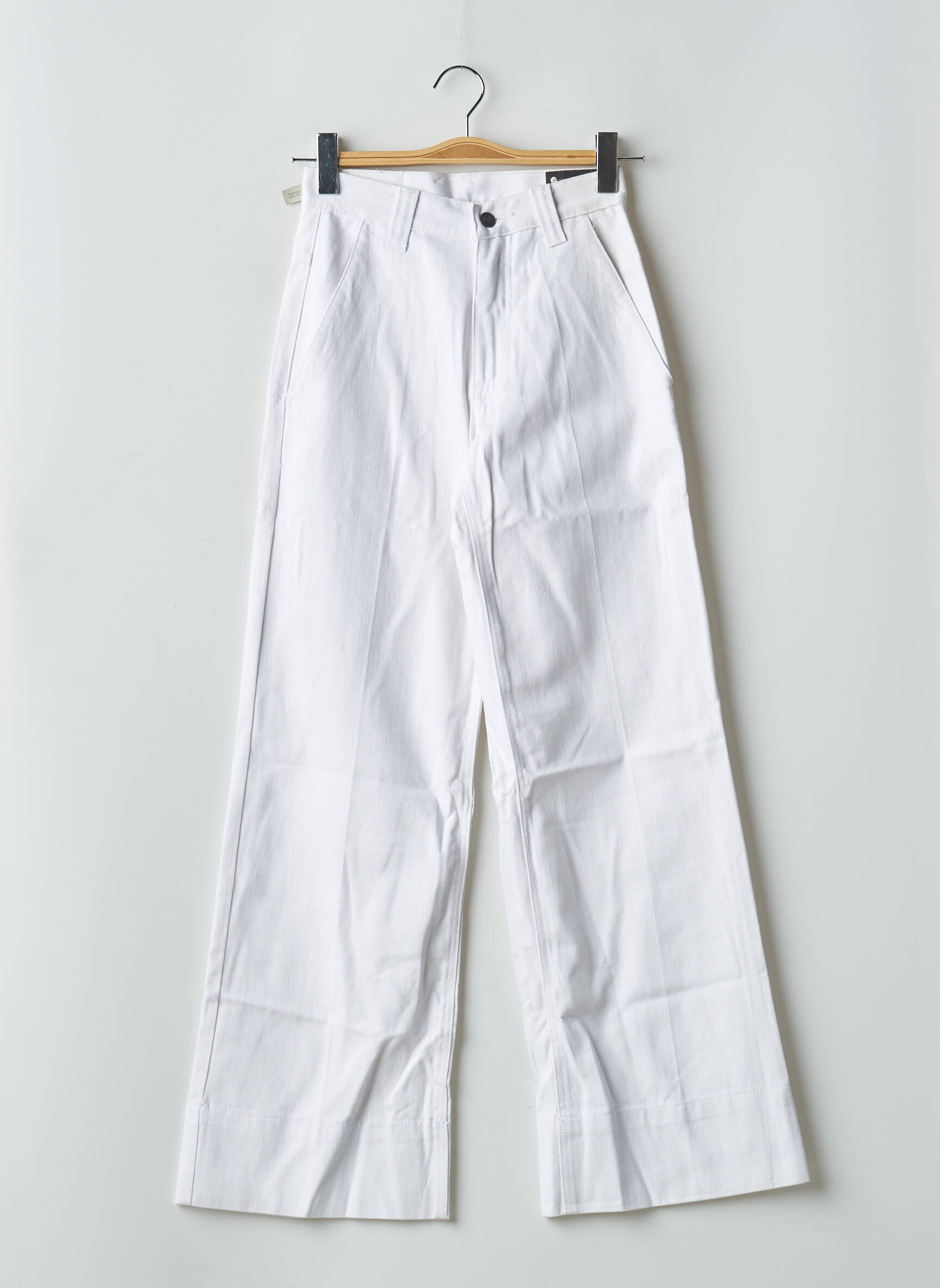 Flare tipo džinsai aukšta talija aukšta talija baltas CHEAP MONDAY moteris